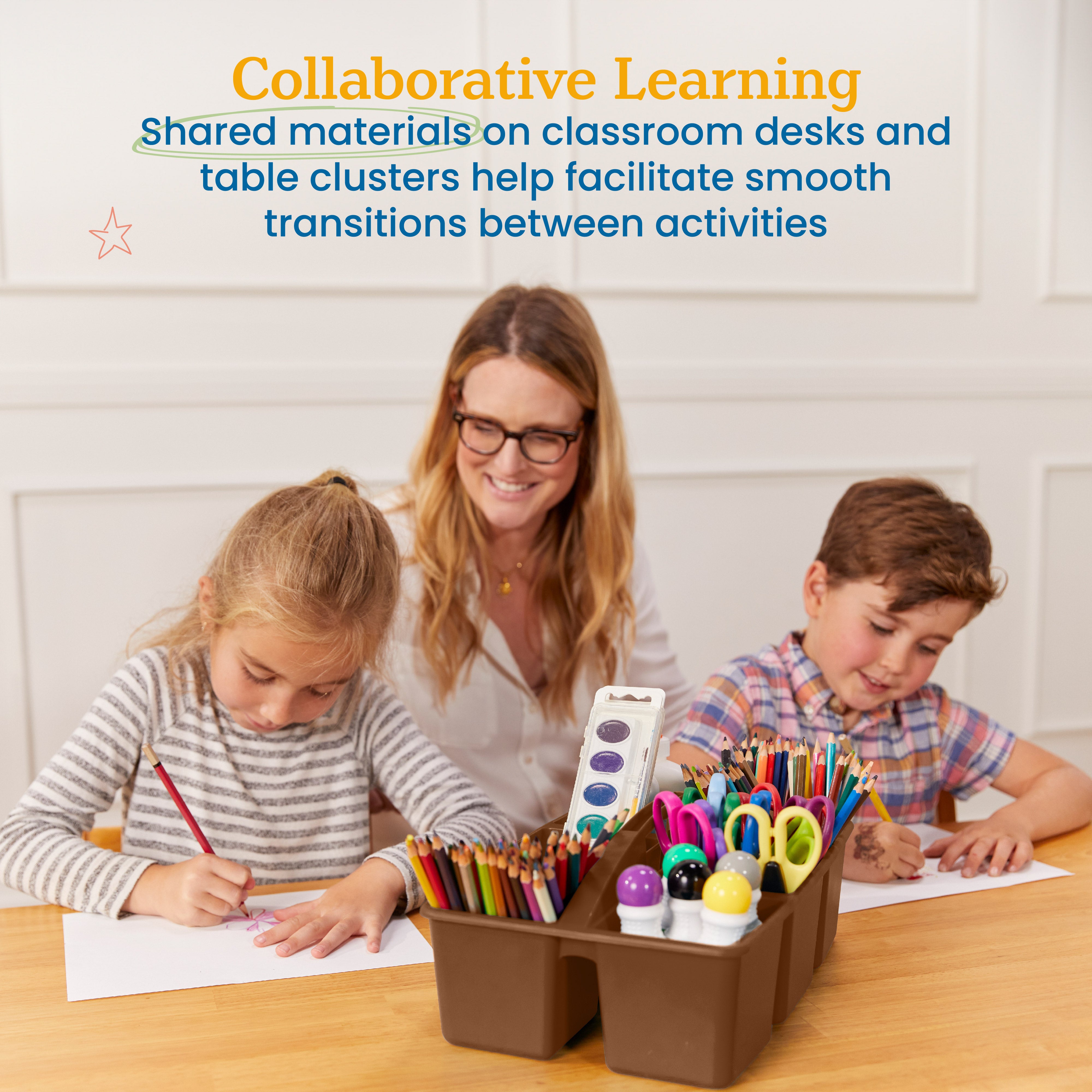 6-Compartment Large Caddy, 6-Pack