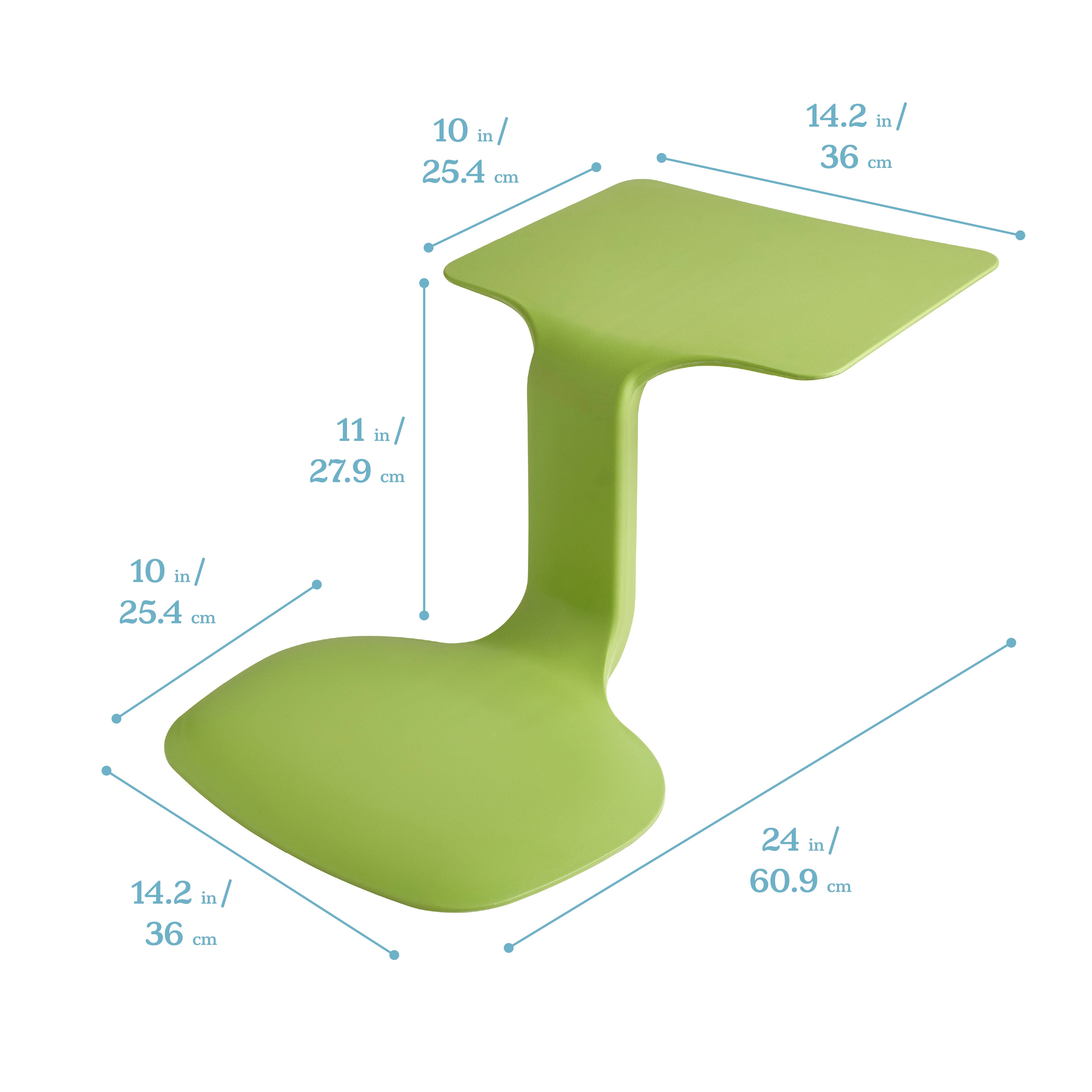 The Surf Portable Desk with Storage Cart, 10-Pack