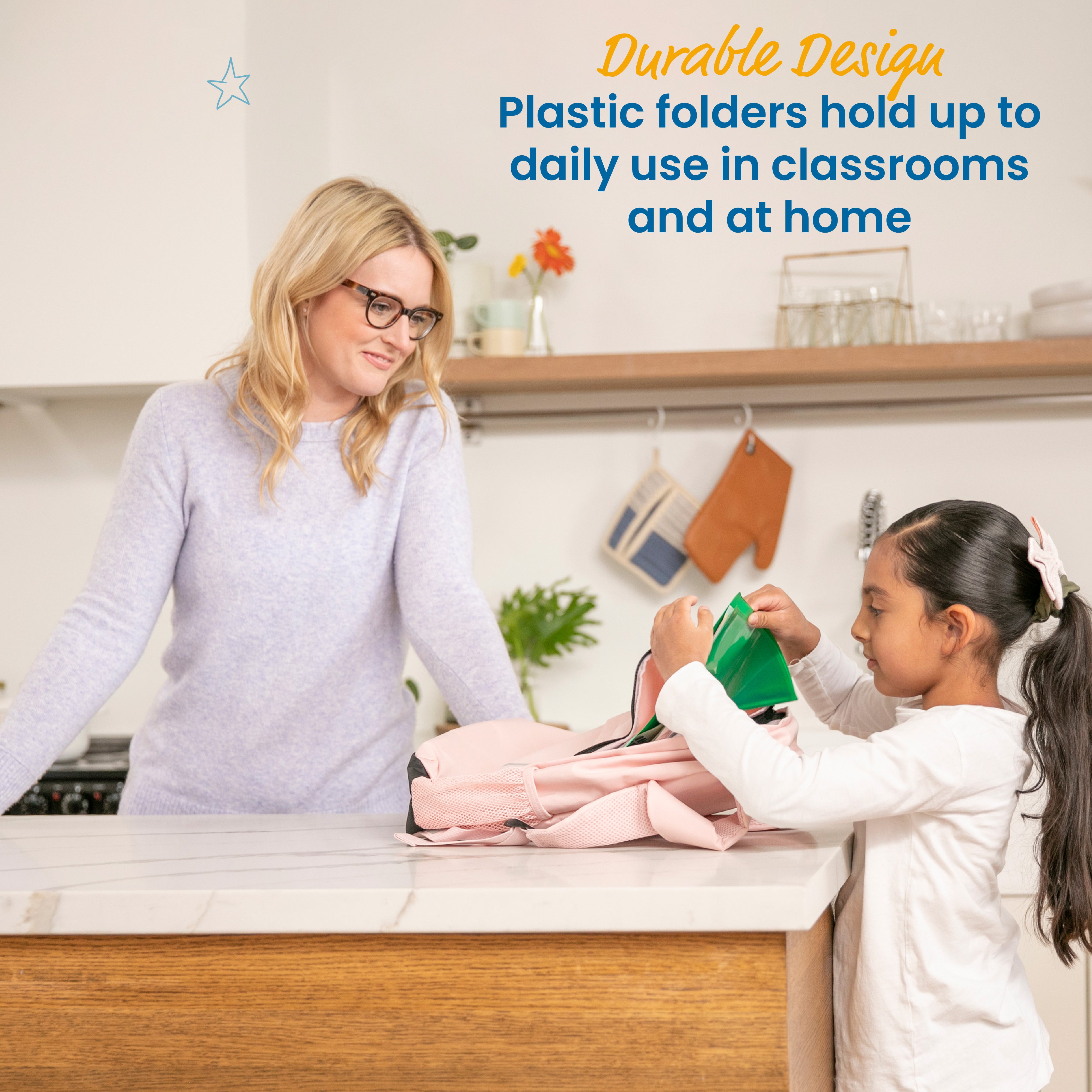2-Pocket Parent-Teacher Classroom Communication Folder, 36-Piece