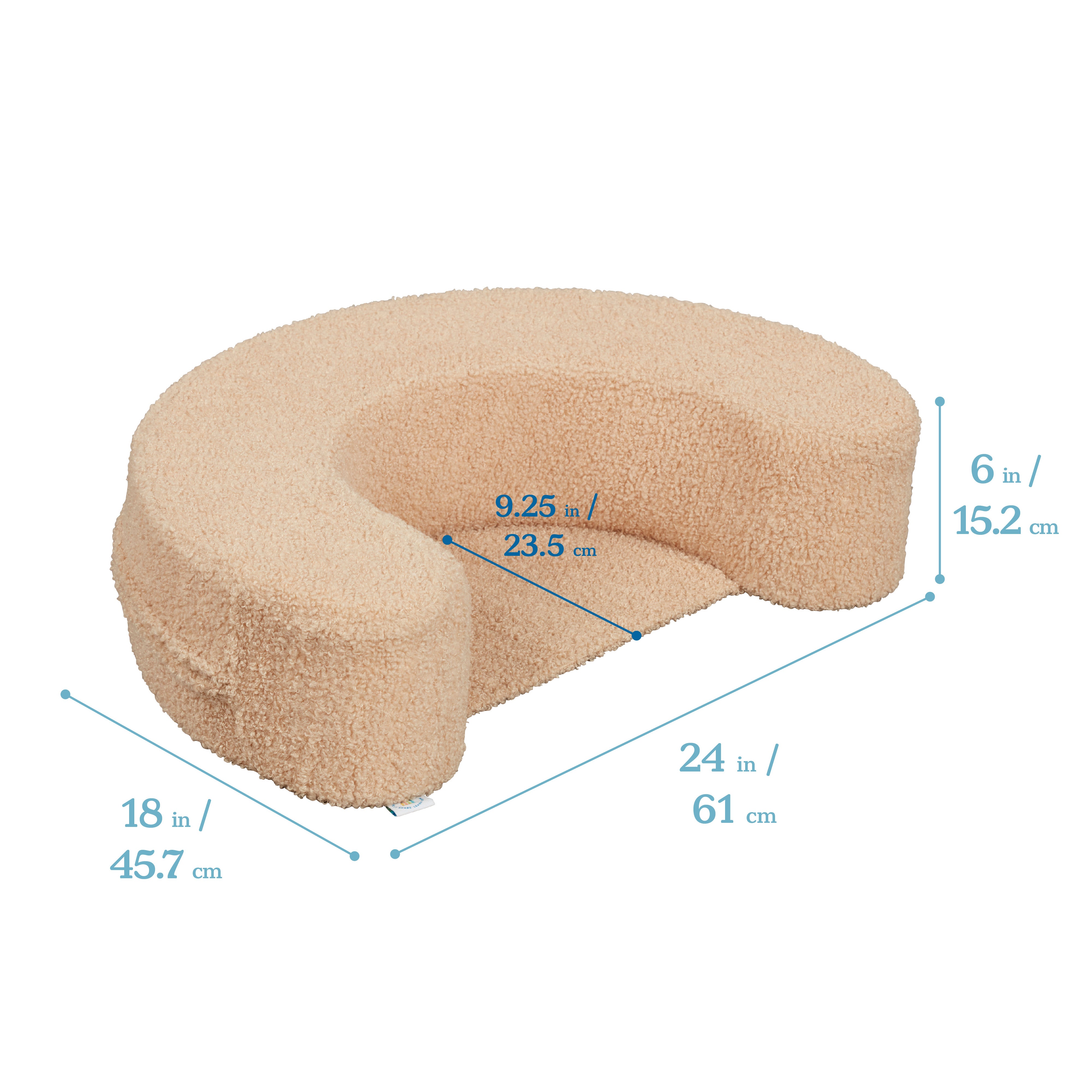 Cozy Sit-Up Support Ring Baby Floor Pillow
