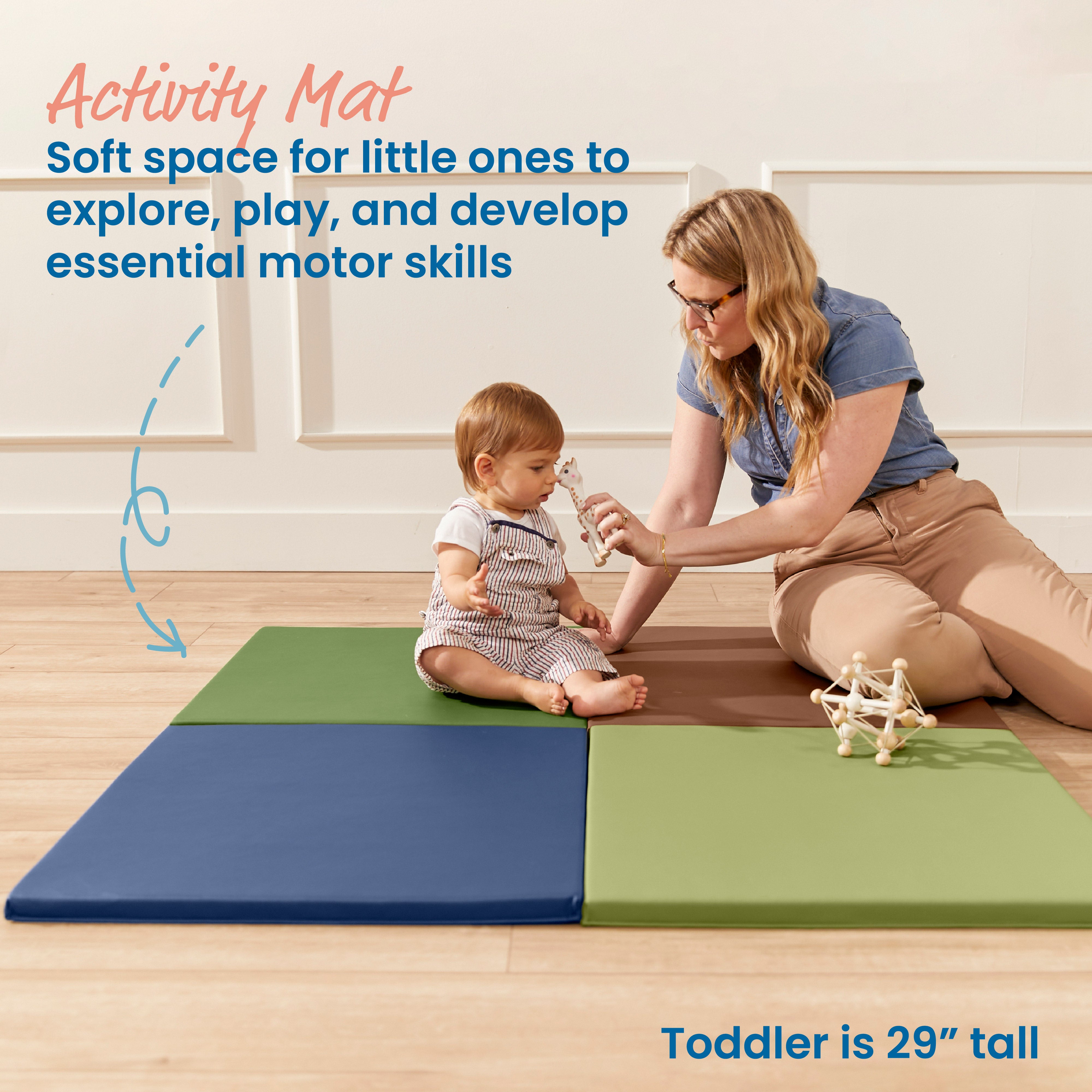 Play Patch Activity Mat Squares, 4-Pack