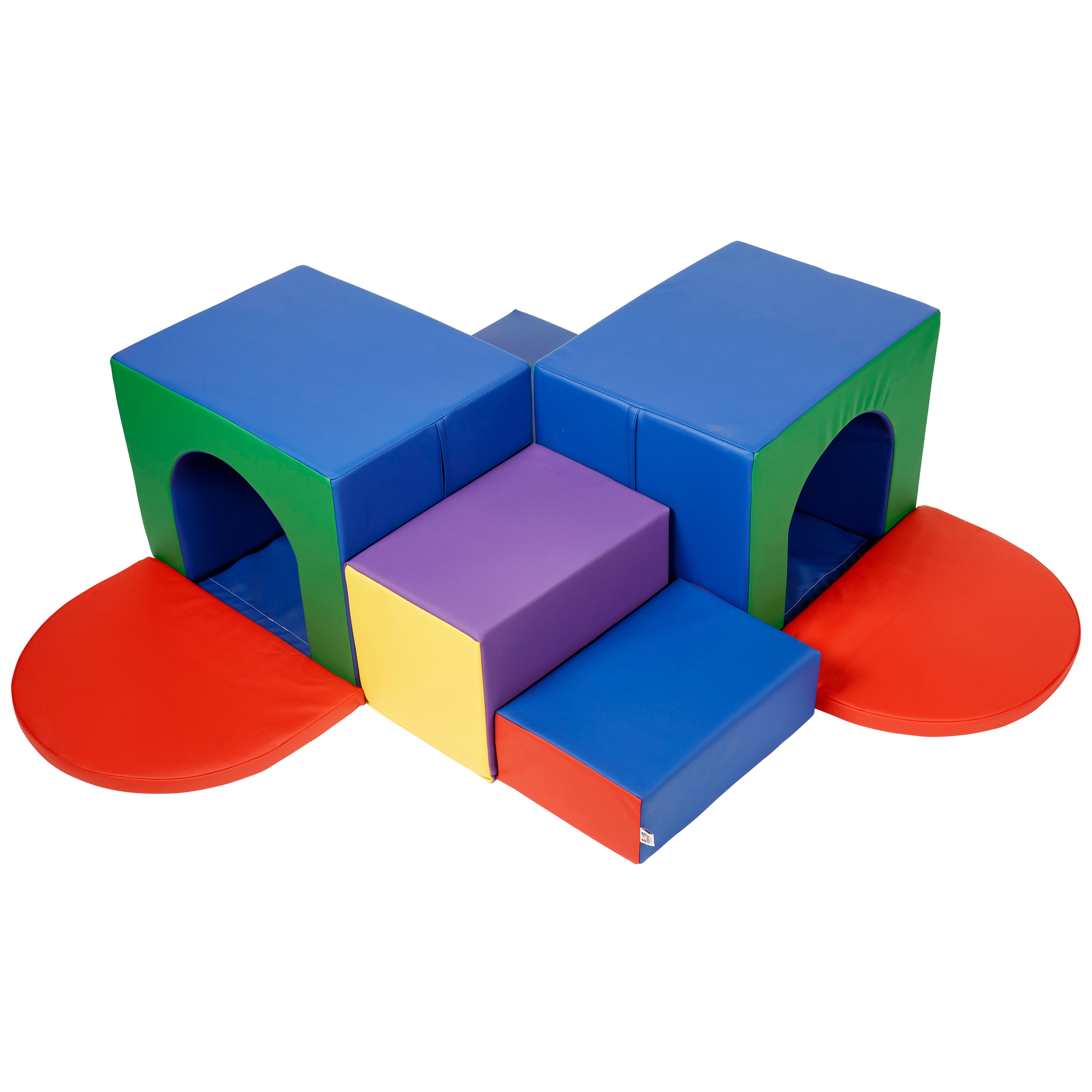 Tunnel Maze Corner Climber, 7-Piece