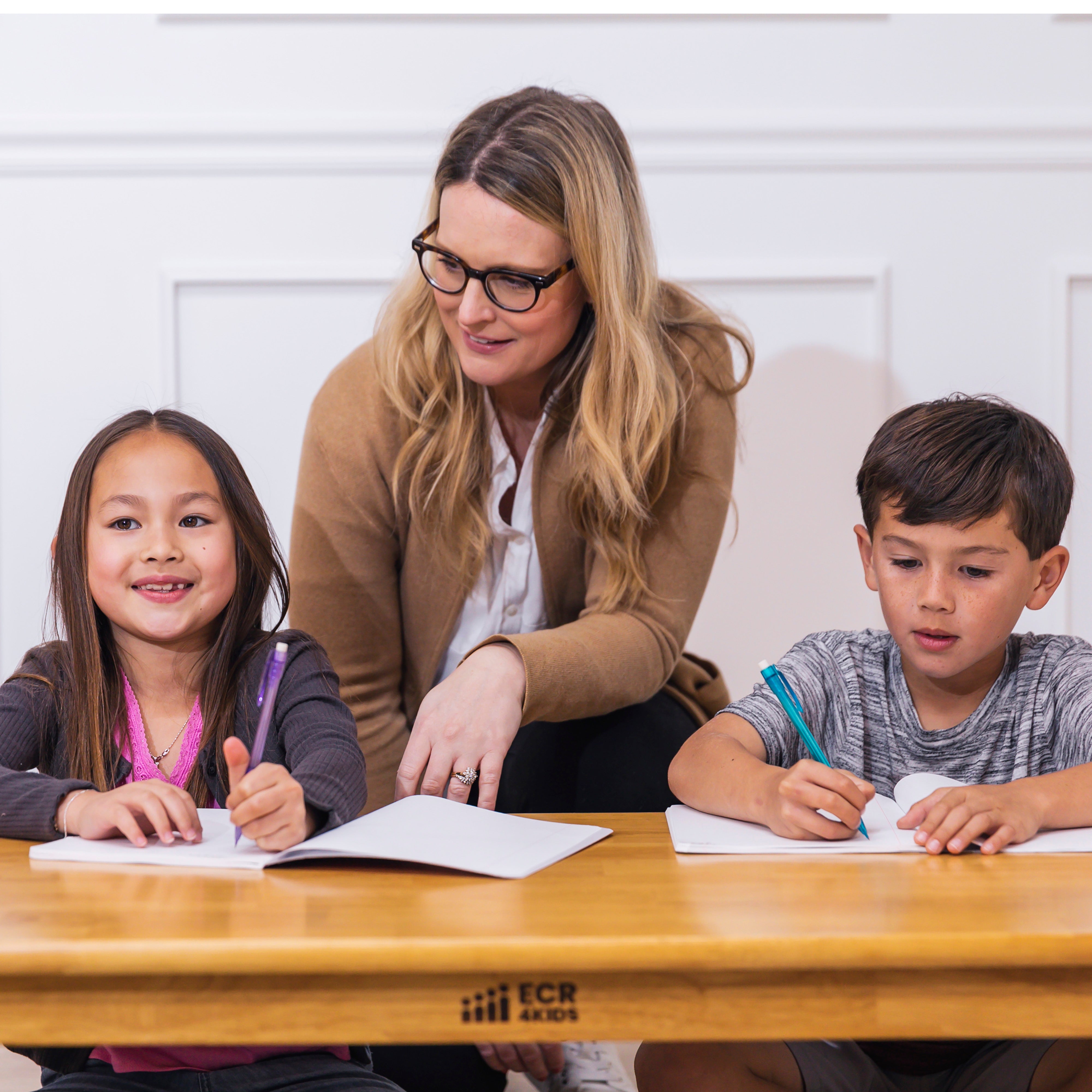 Hardwood Table with 14in Legs