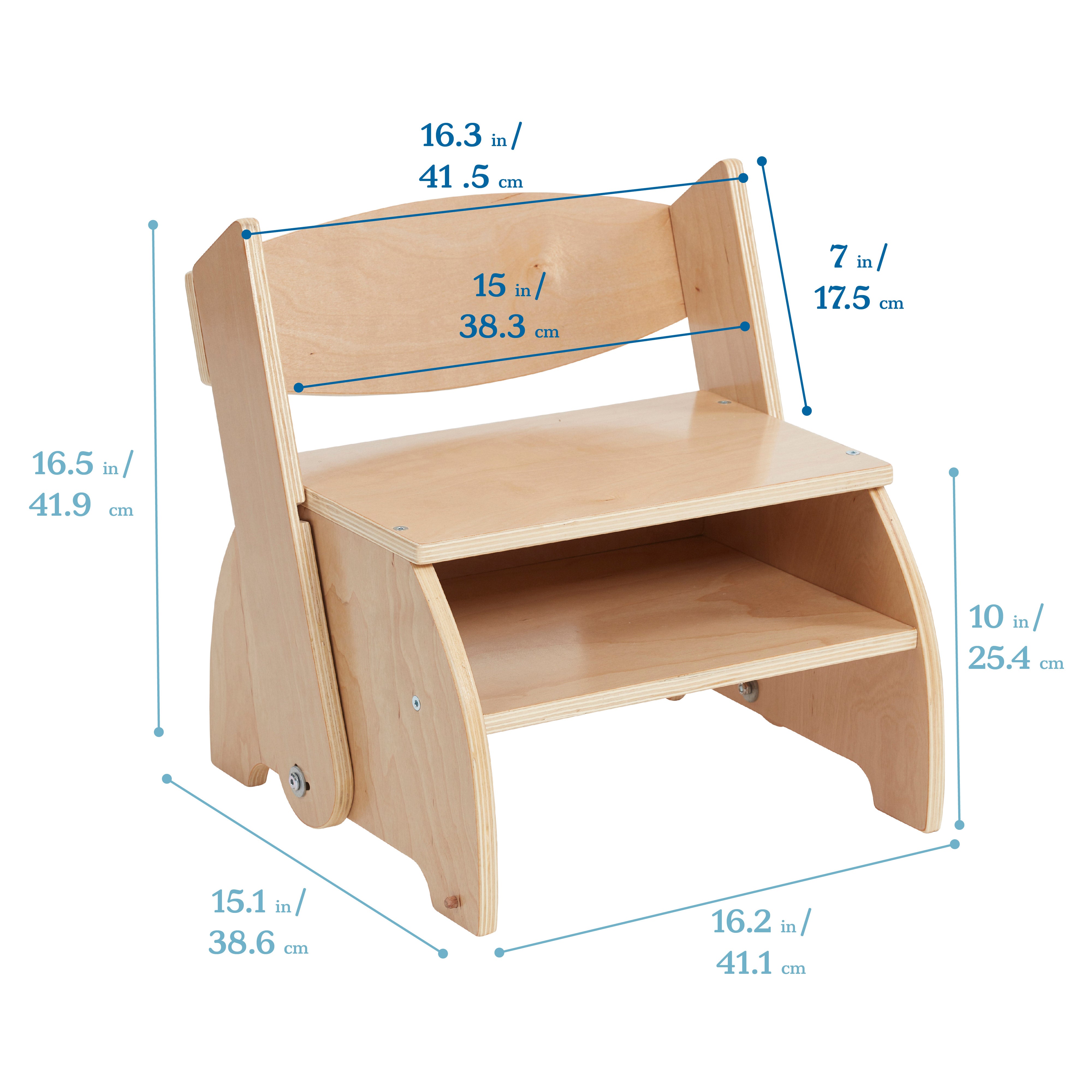 Flip-Flop Step Stool and Chair