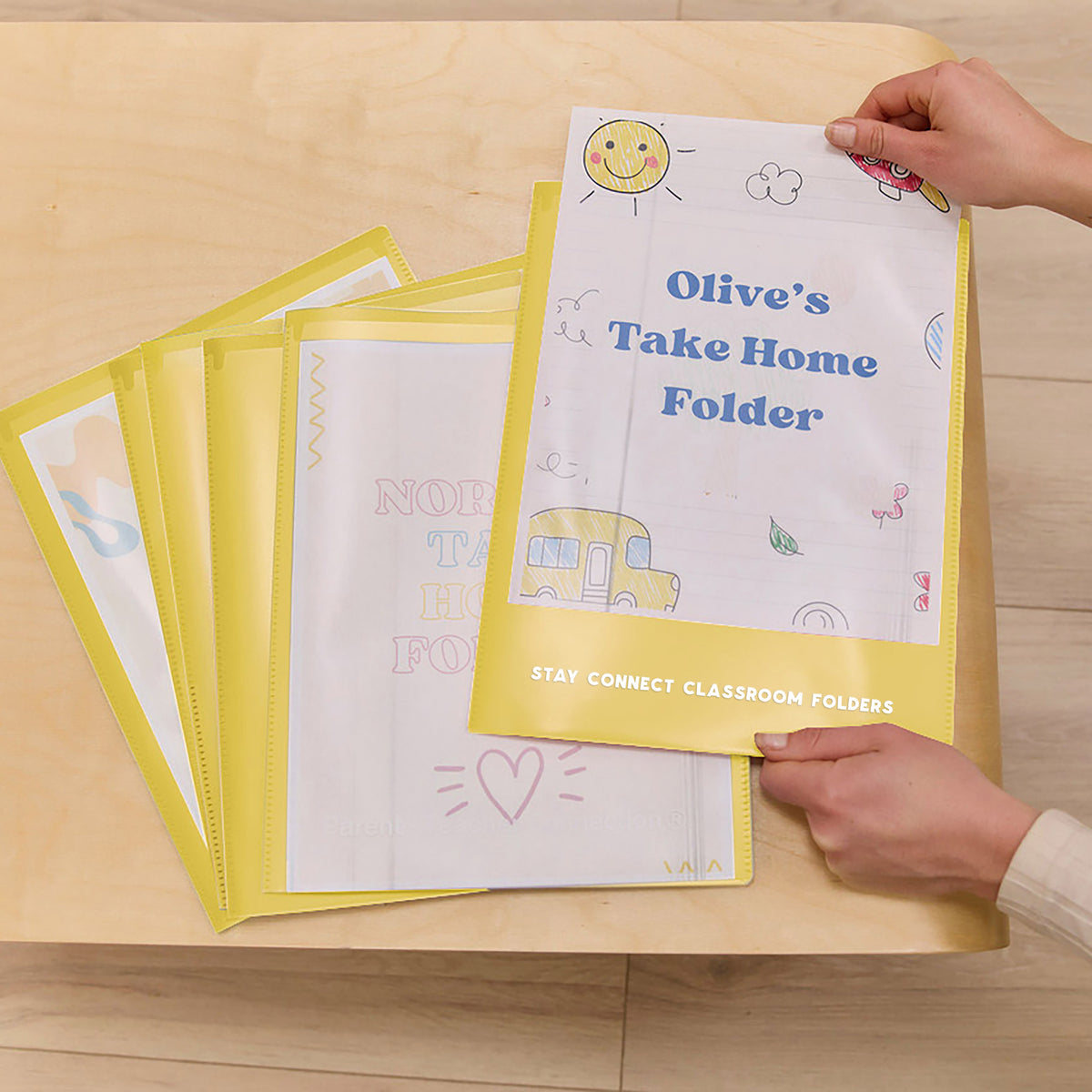 Stay Connect Classroom Folders, 36-Piece