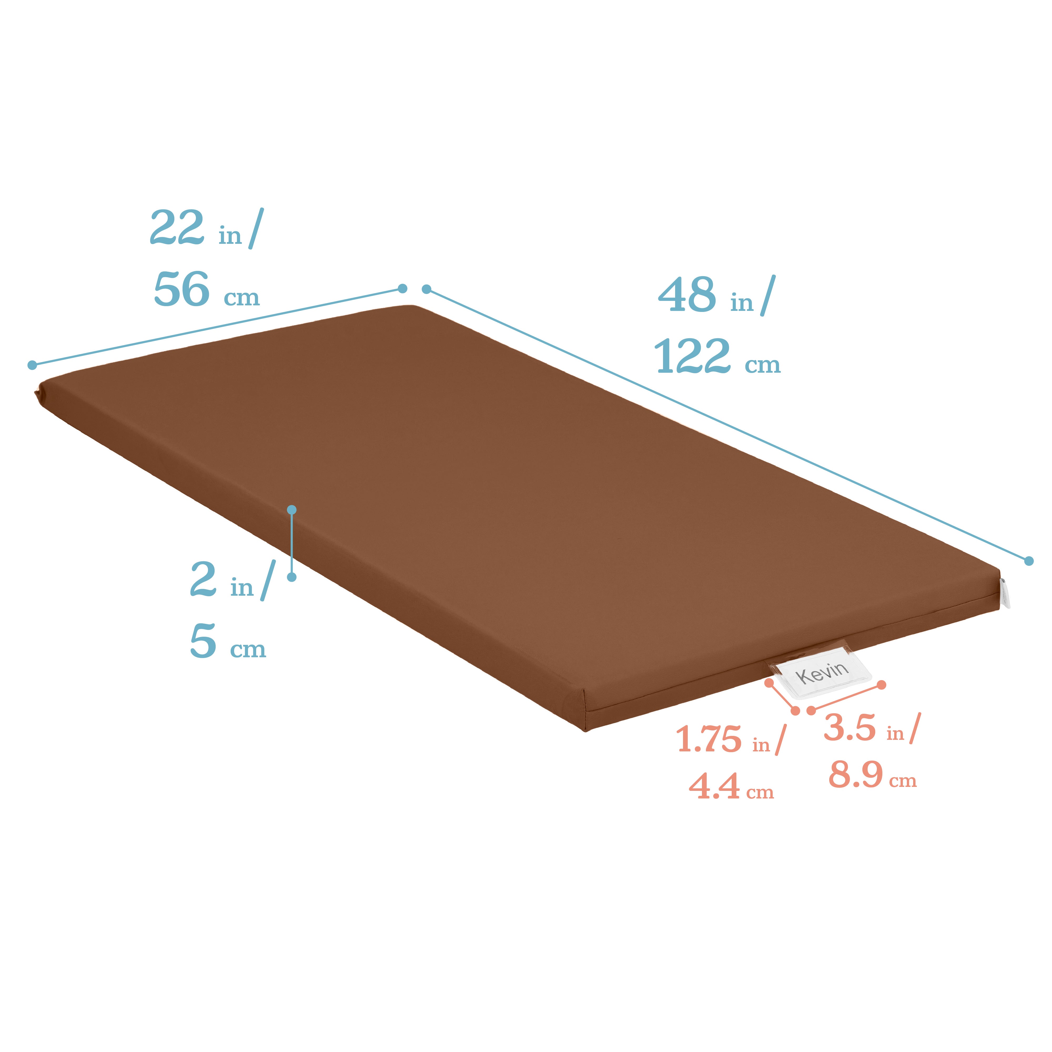 Rainbow Rest Mat, 2in, 5-Piece