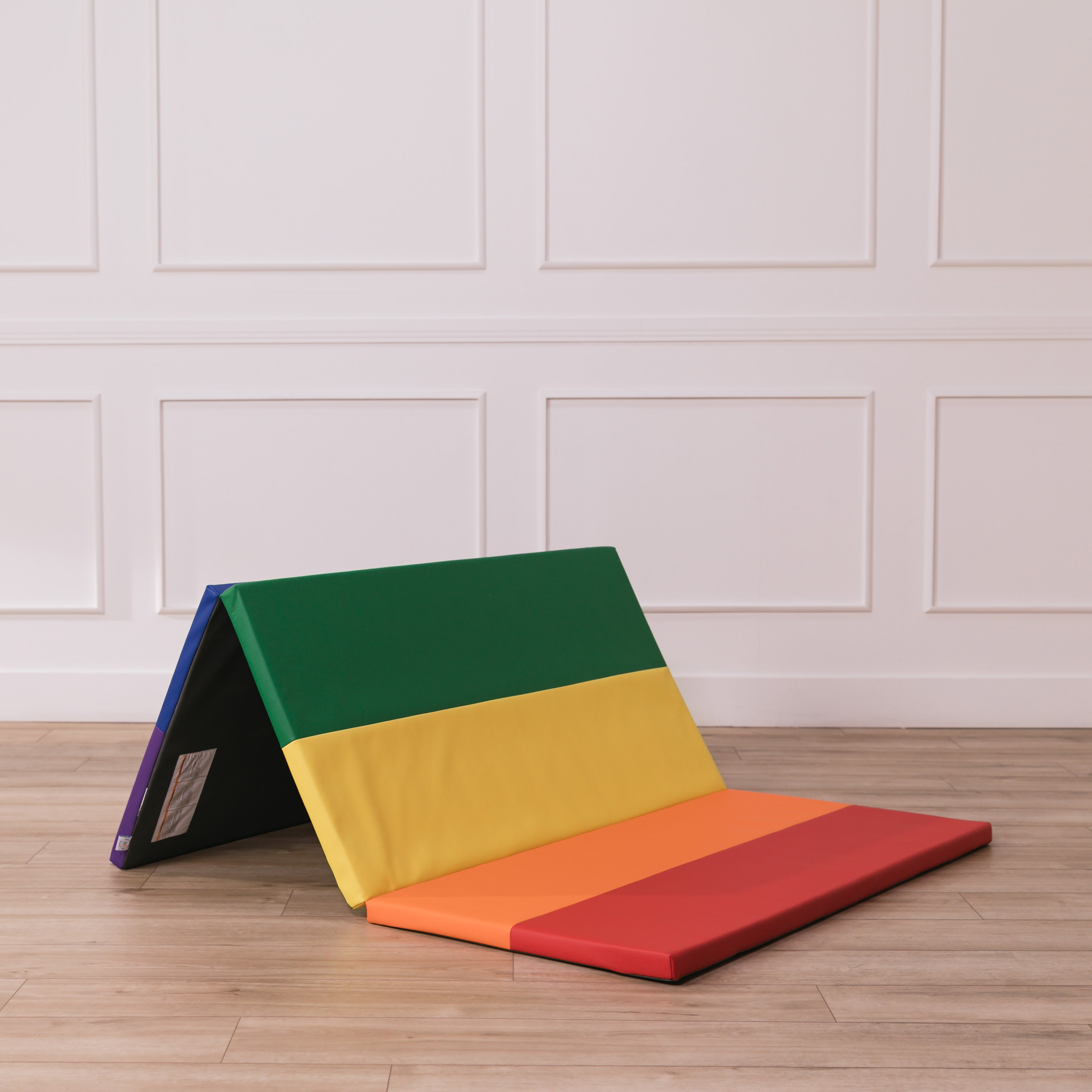 6-Section Rainbow Runway Activity Mat