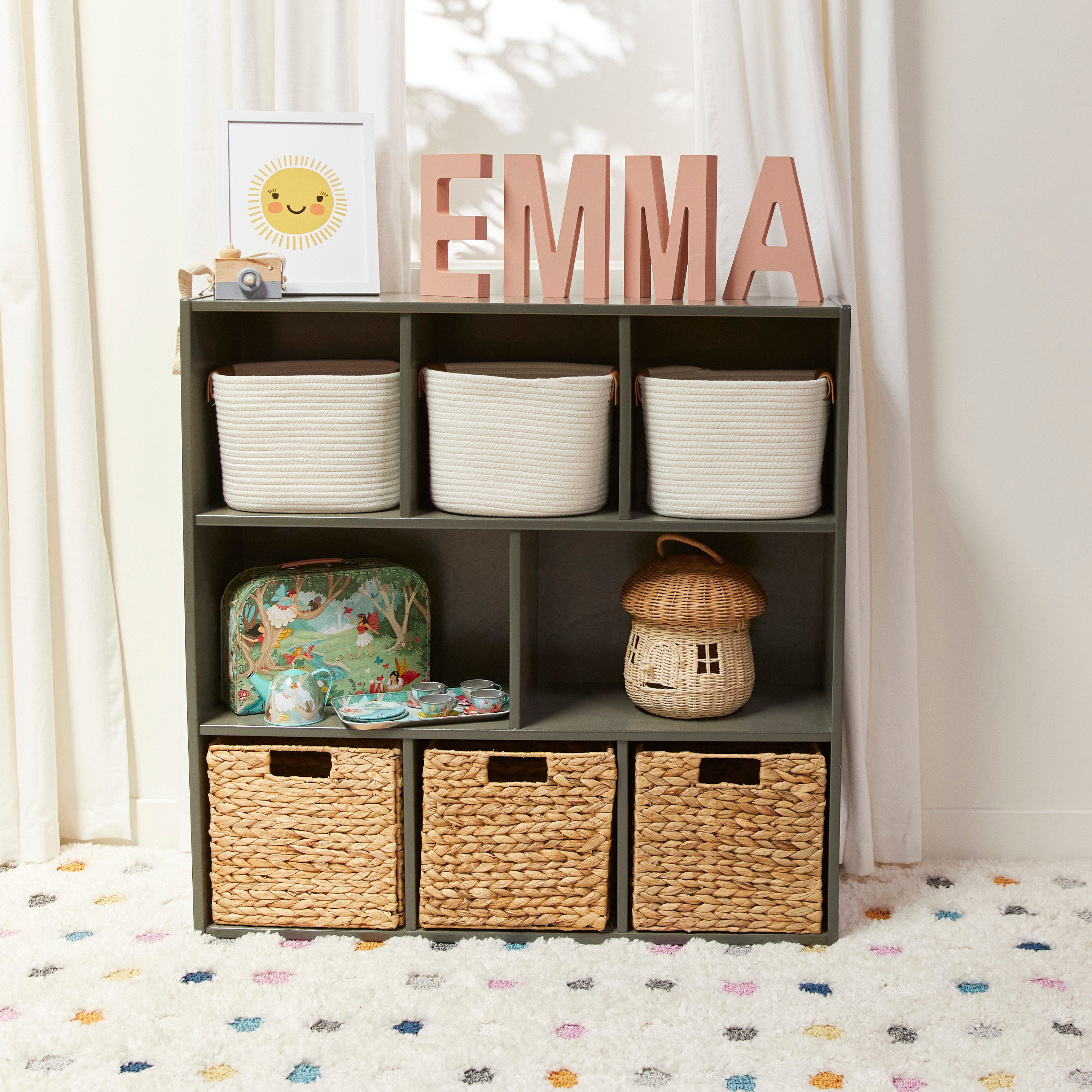 Streamline 8-Compartment Storage Cabinet, 36in