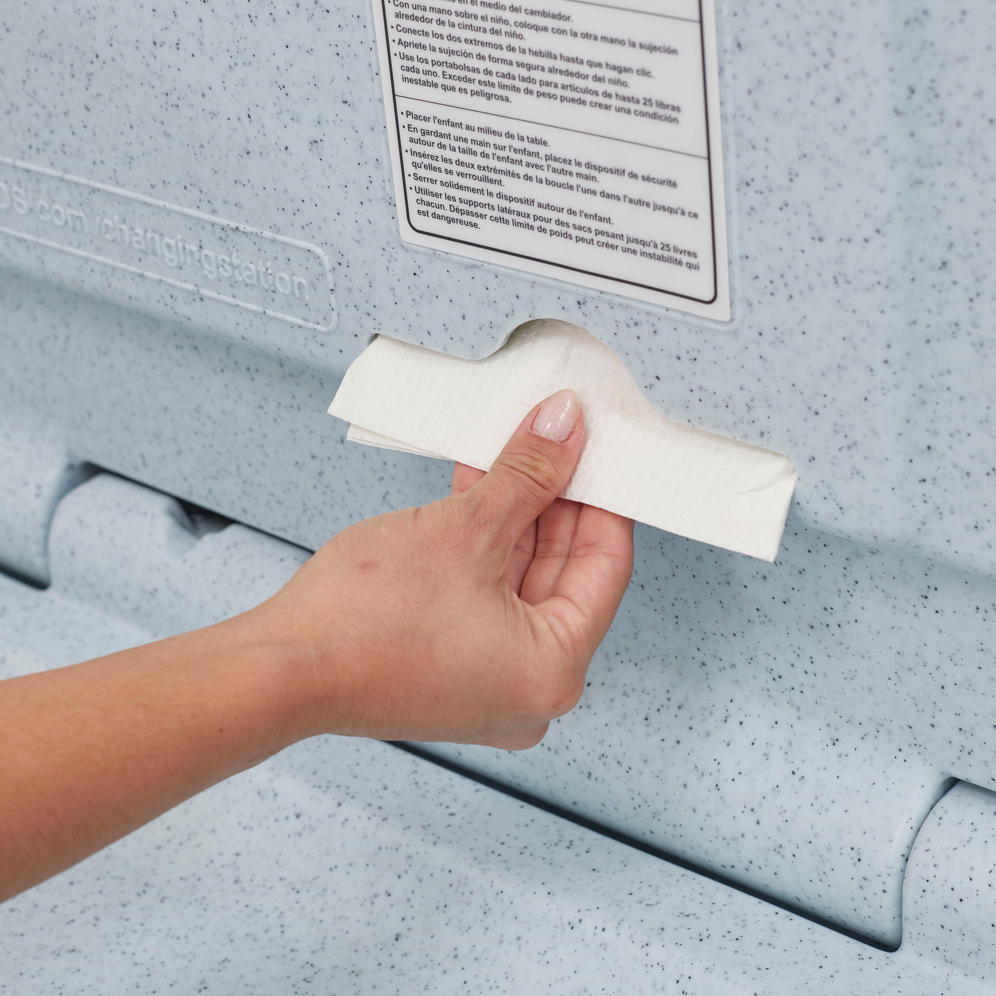 Horizontal Wall-Mounted Changing Station