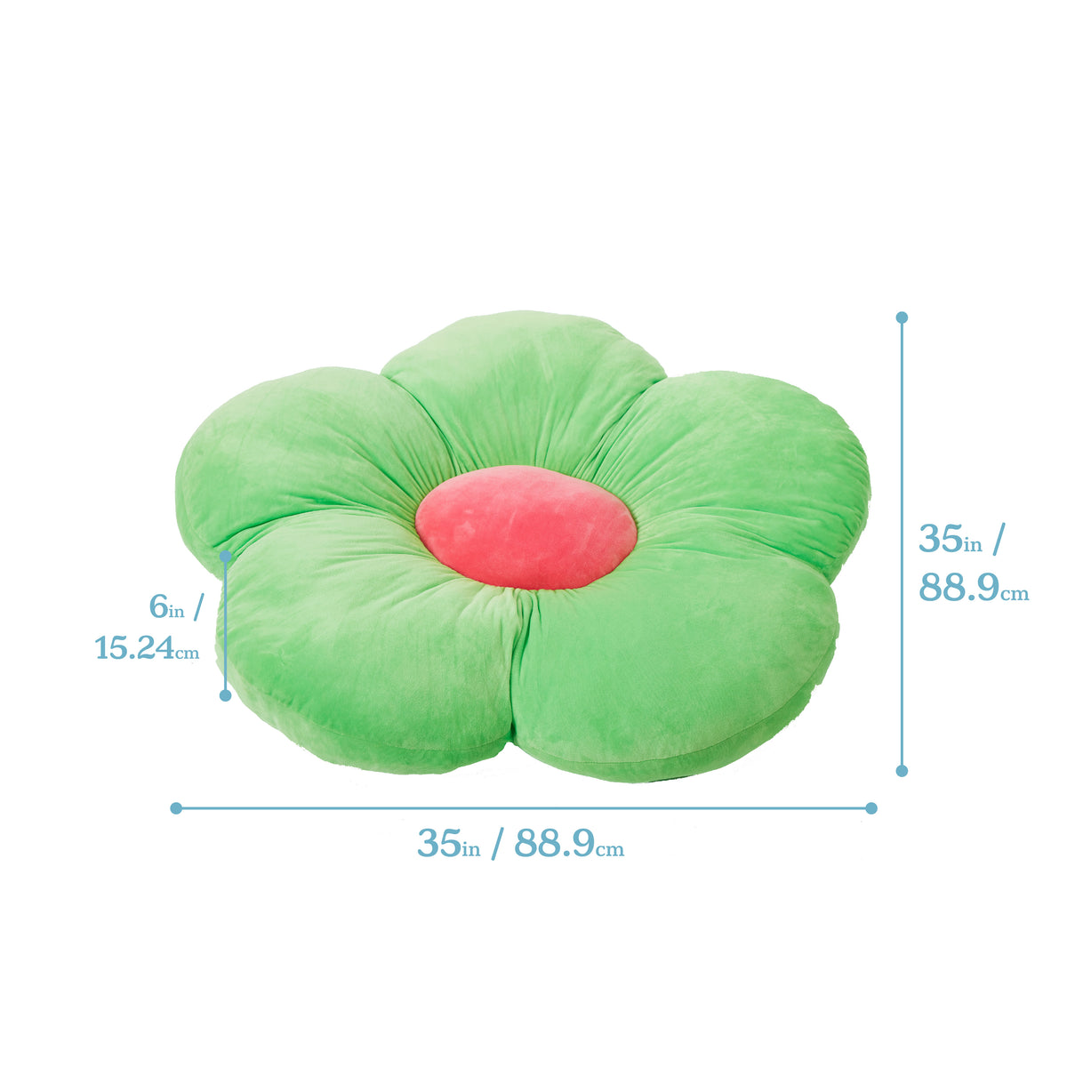 Flower Floor Pillow, 35in