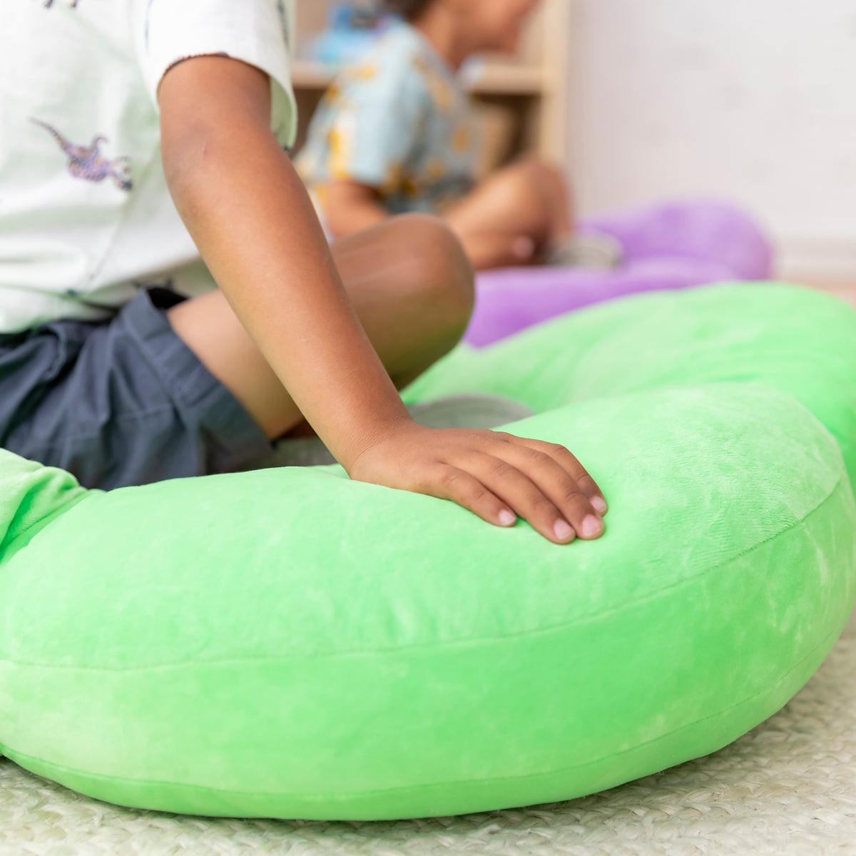 Flower Floor Pillow, 35in