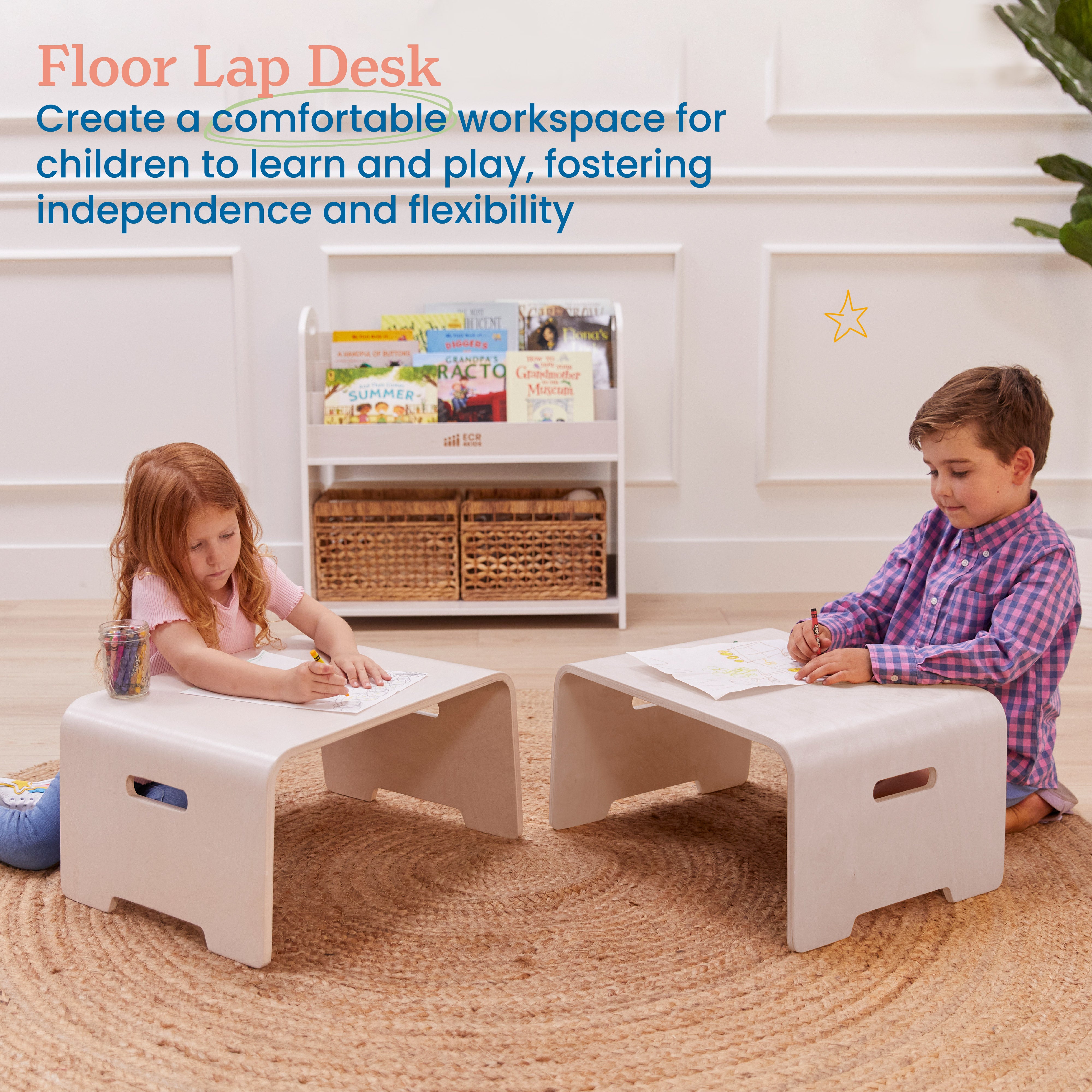 Bentwood Lap Desk with Handles