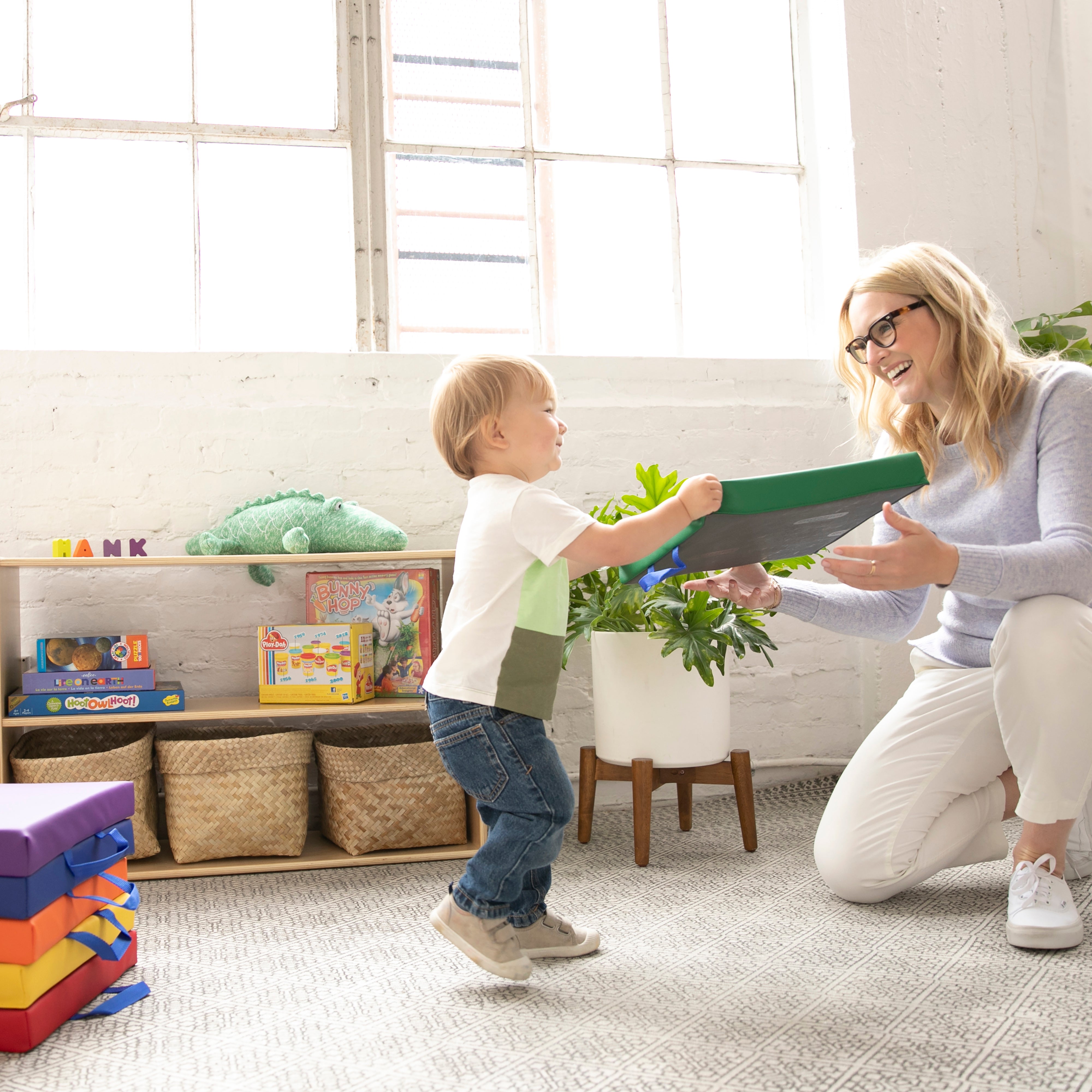 Floor Cushions, Square, 6-Piece