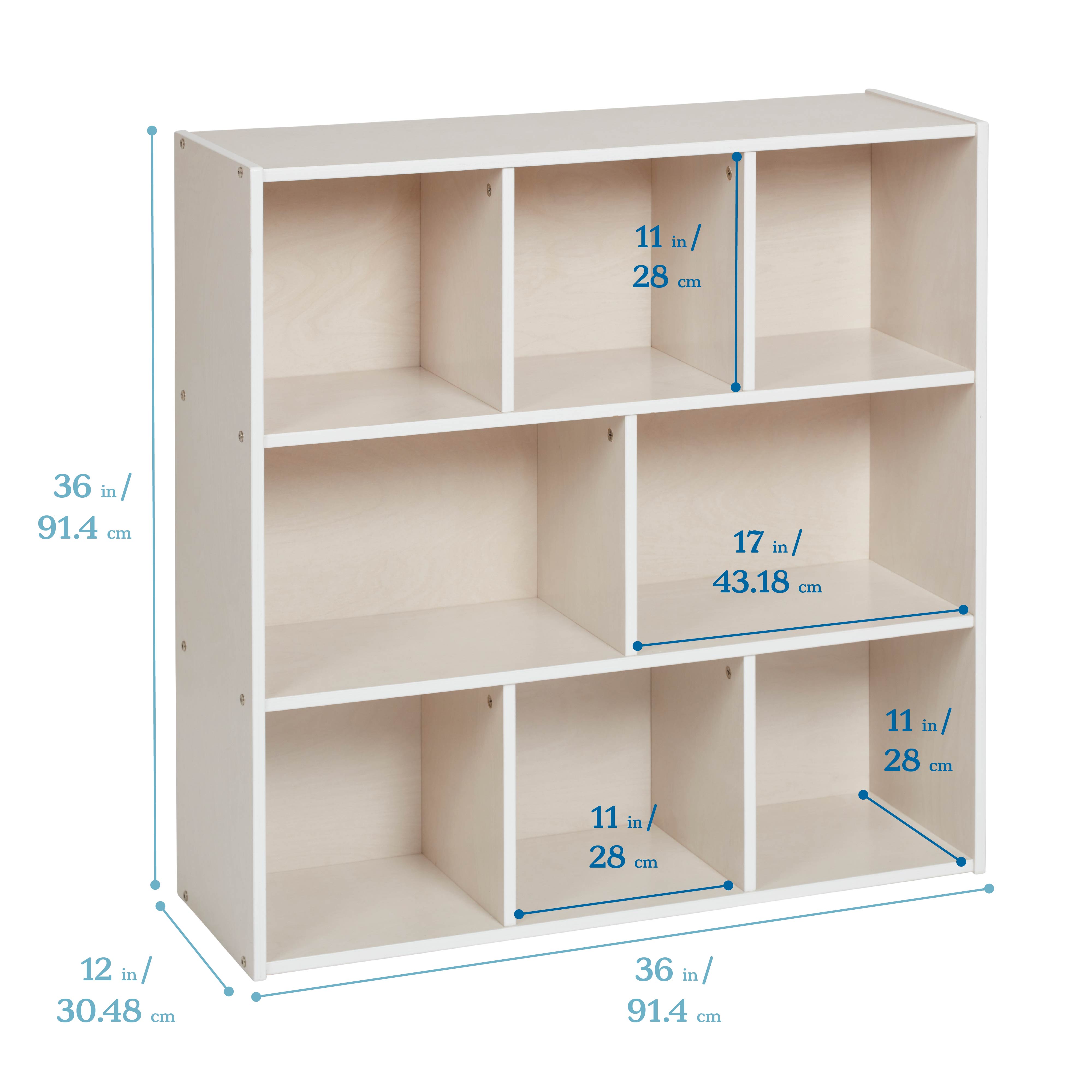 Streamline 8-Compartment Storage Cabinet, 36in