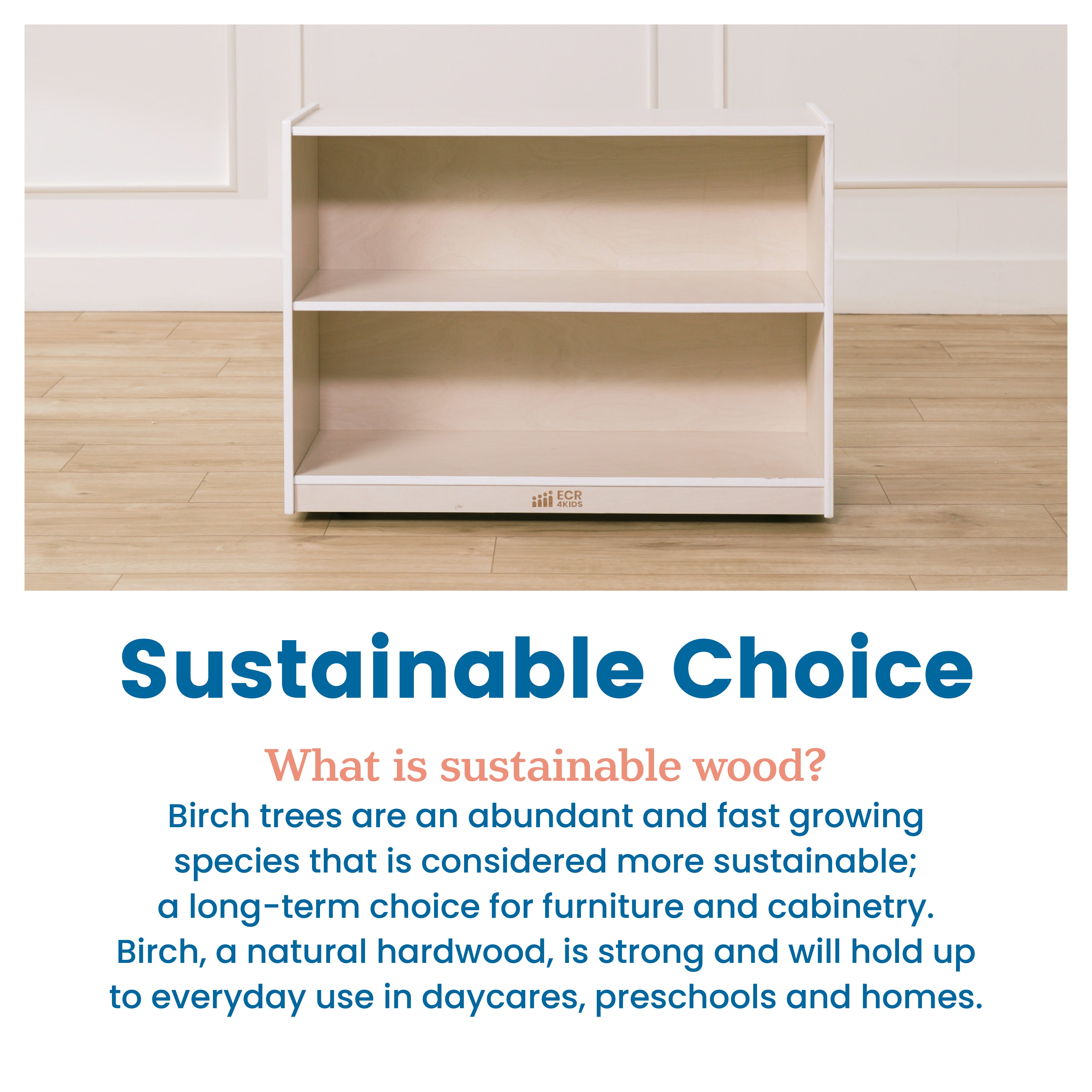 2-Shelf Mobile Storage Cabinet