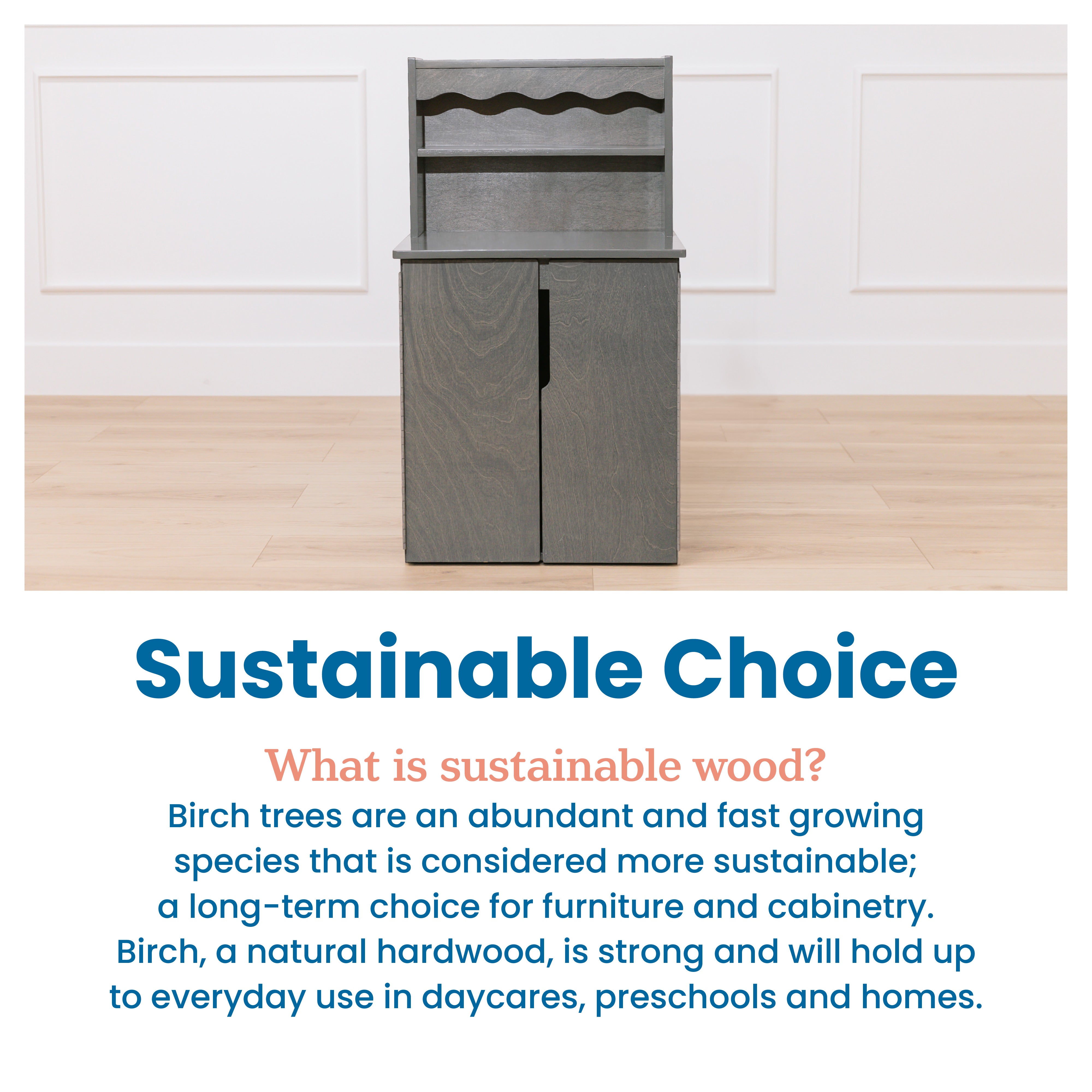 Play Kitchen Storage Cupboard