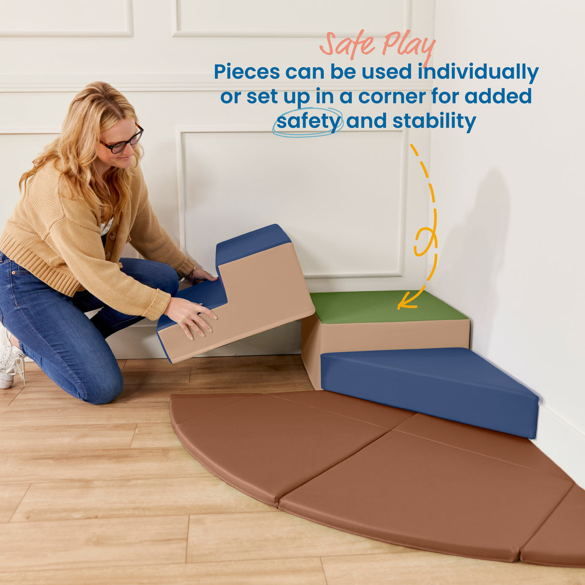Adventurer's Summit Step Corner Climber, 4-Piece