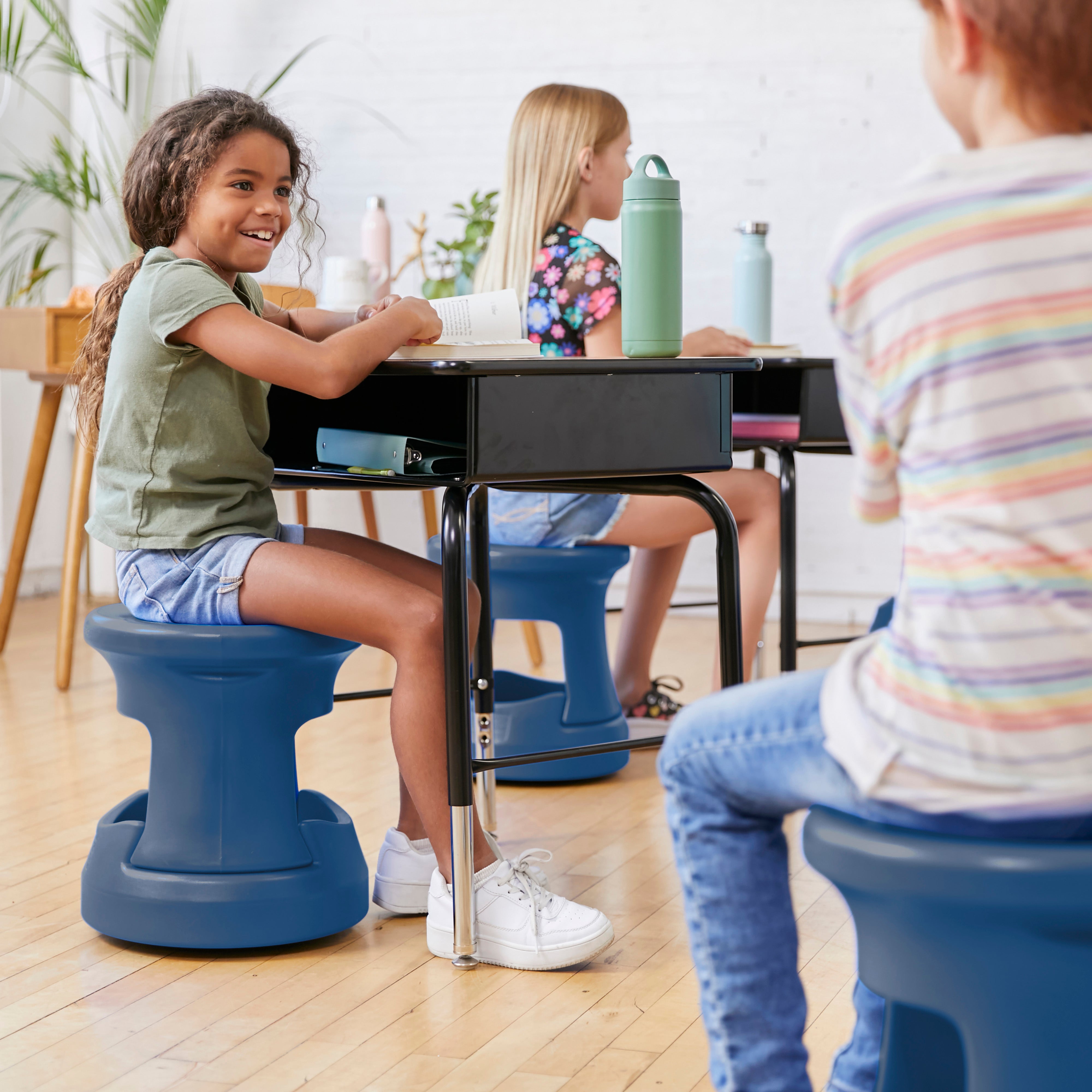 Storage Wobble Stool, 15in Seat Height