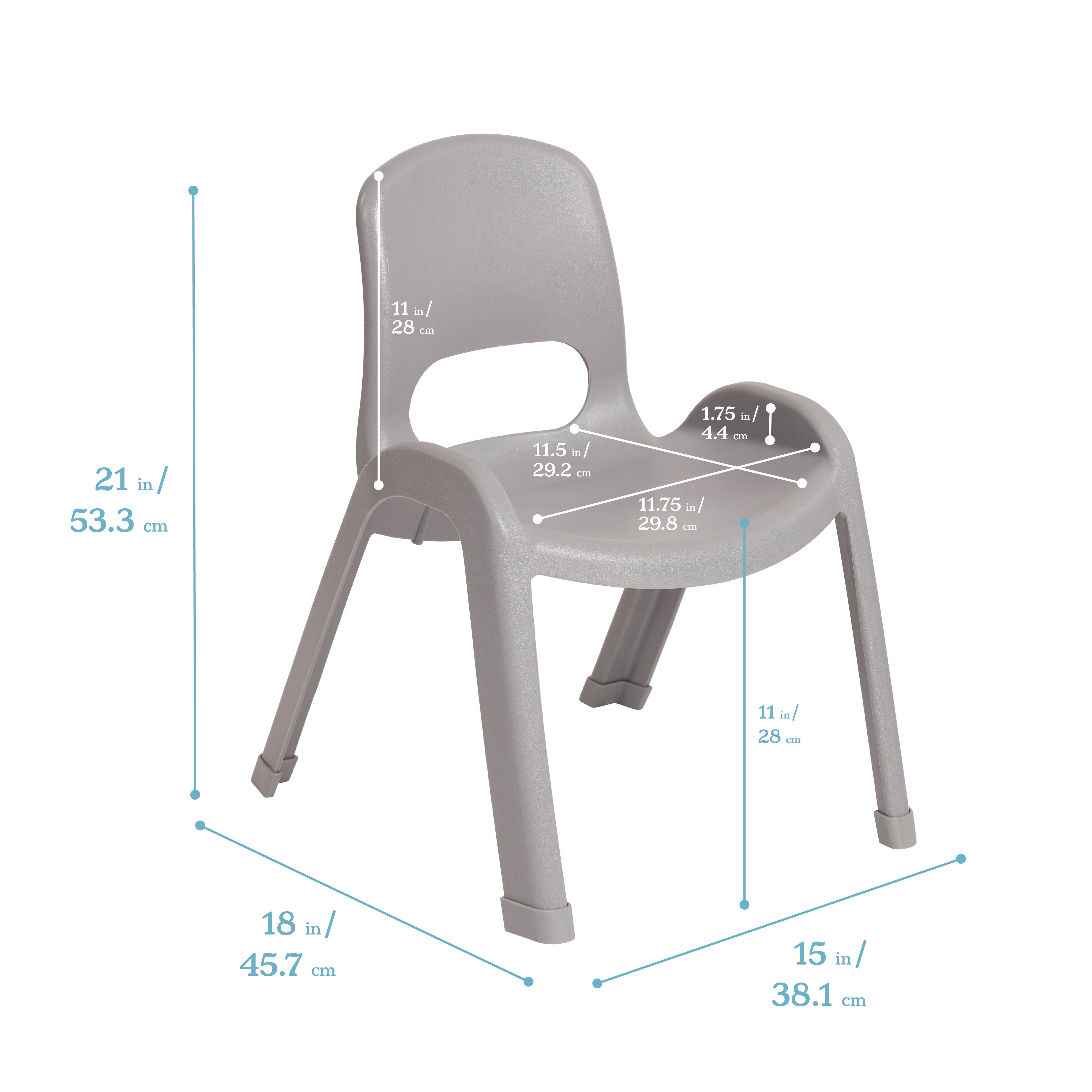 SitRight Chair, 4-Pack
