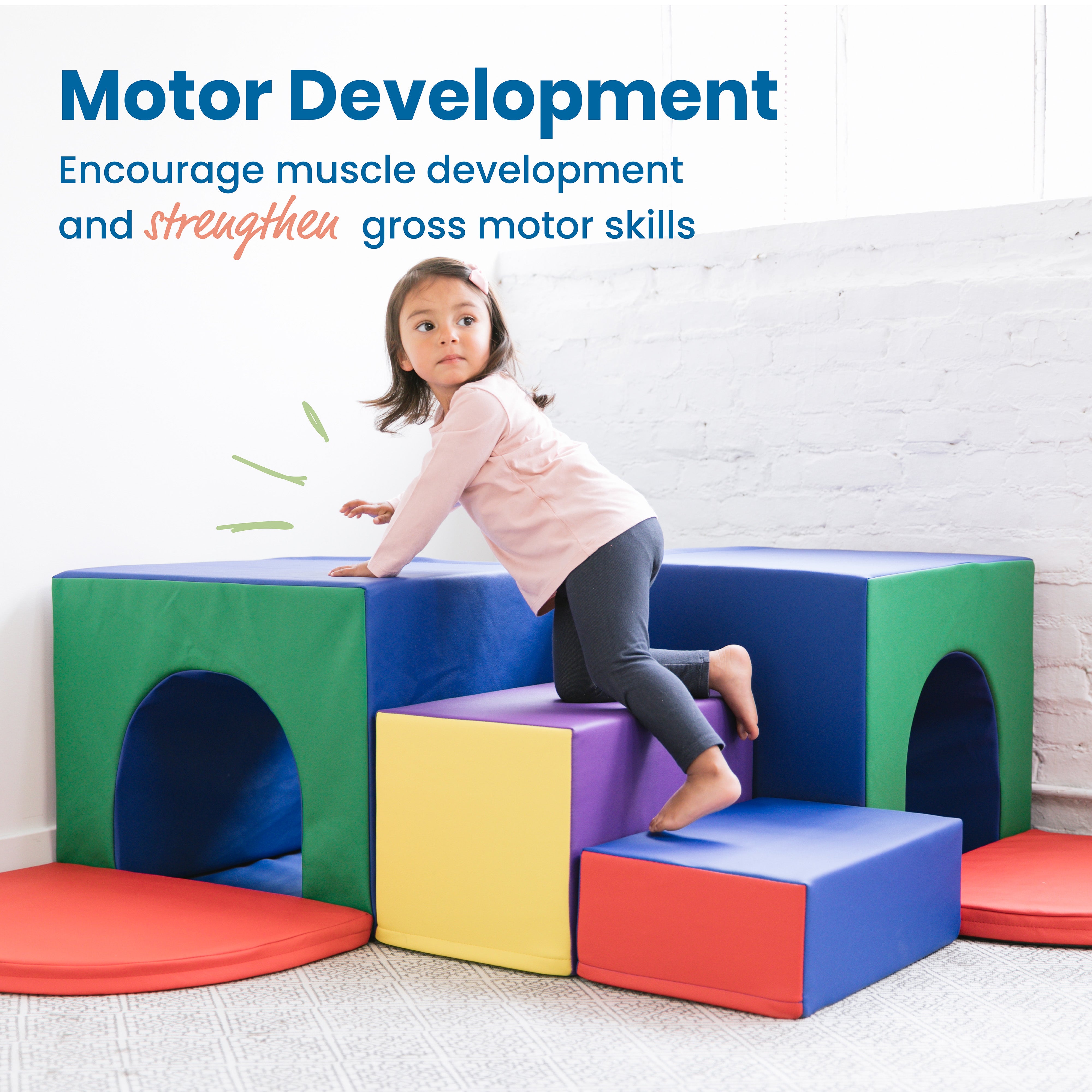 Tunnel Maze Corner Climber, 7-Piece