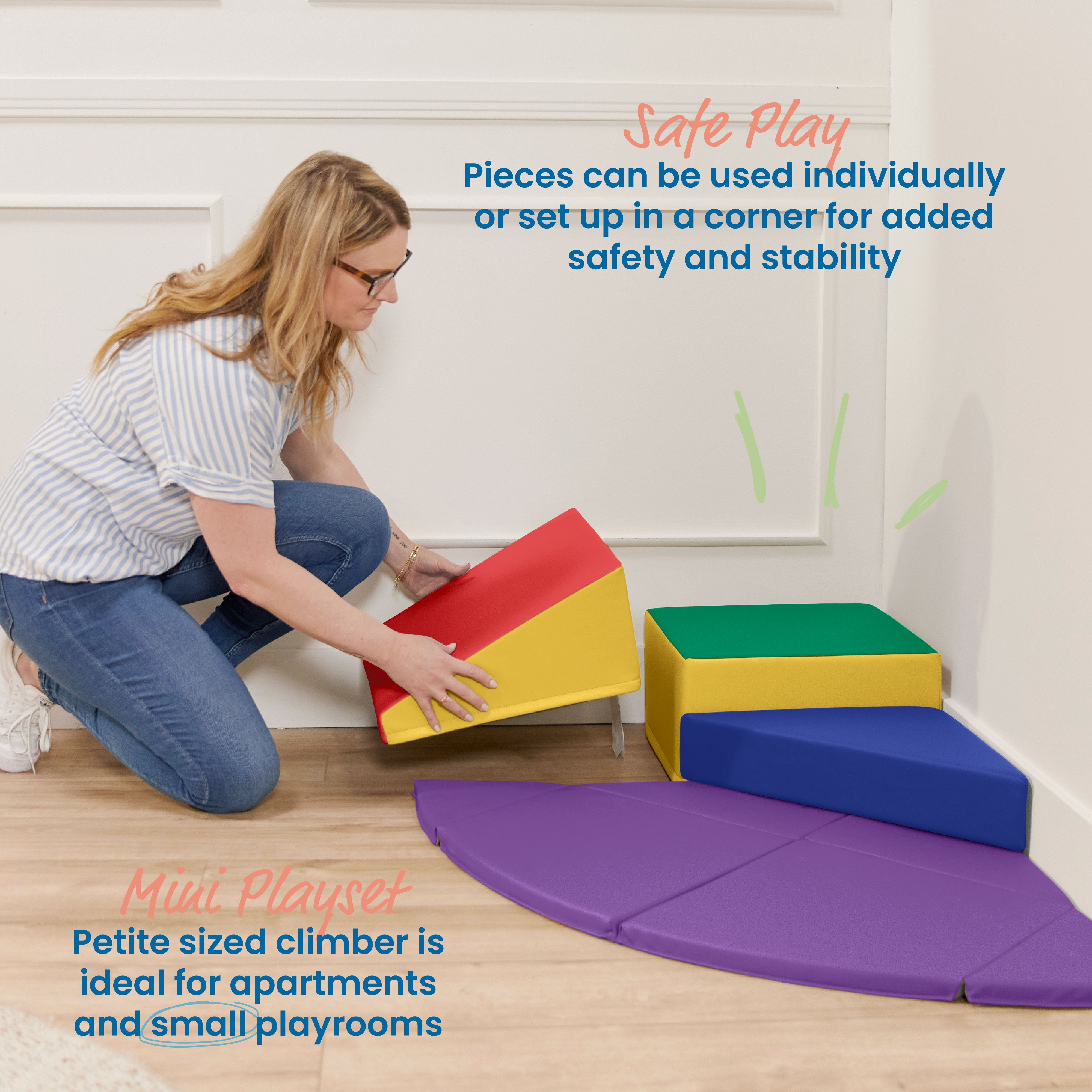 SoftZone Junior Adventurer's Summit Ramp, 4-Piece
