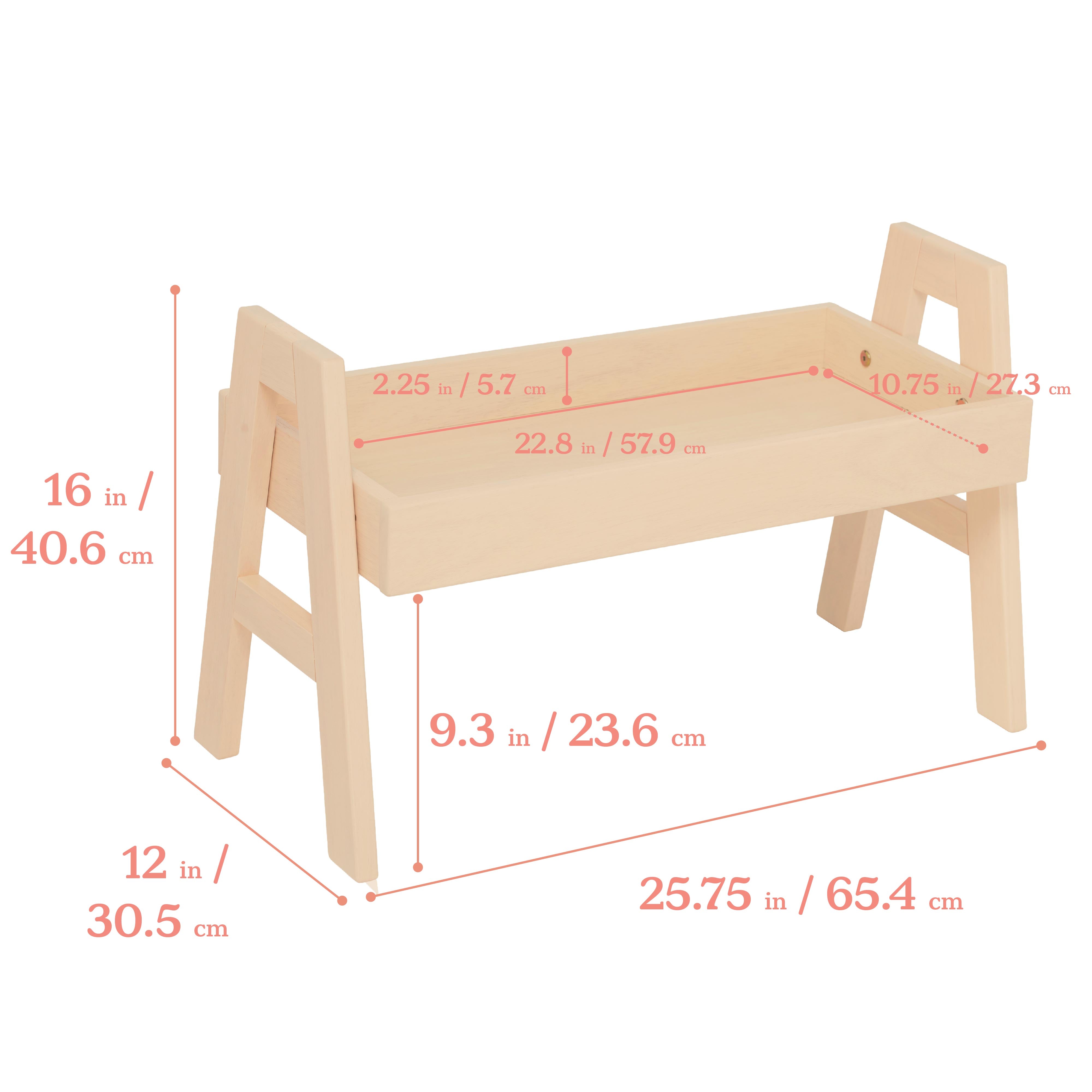 Adjustable Stacking Shelf Organizer with Full Edge