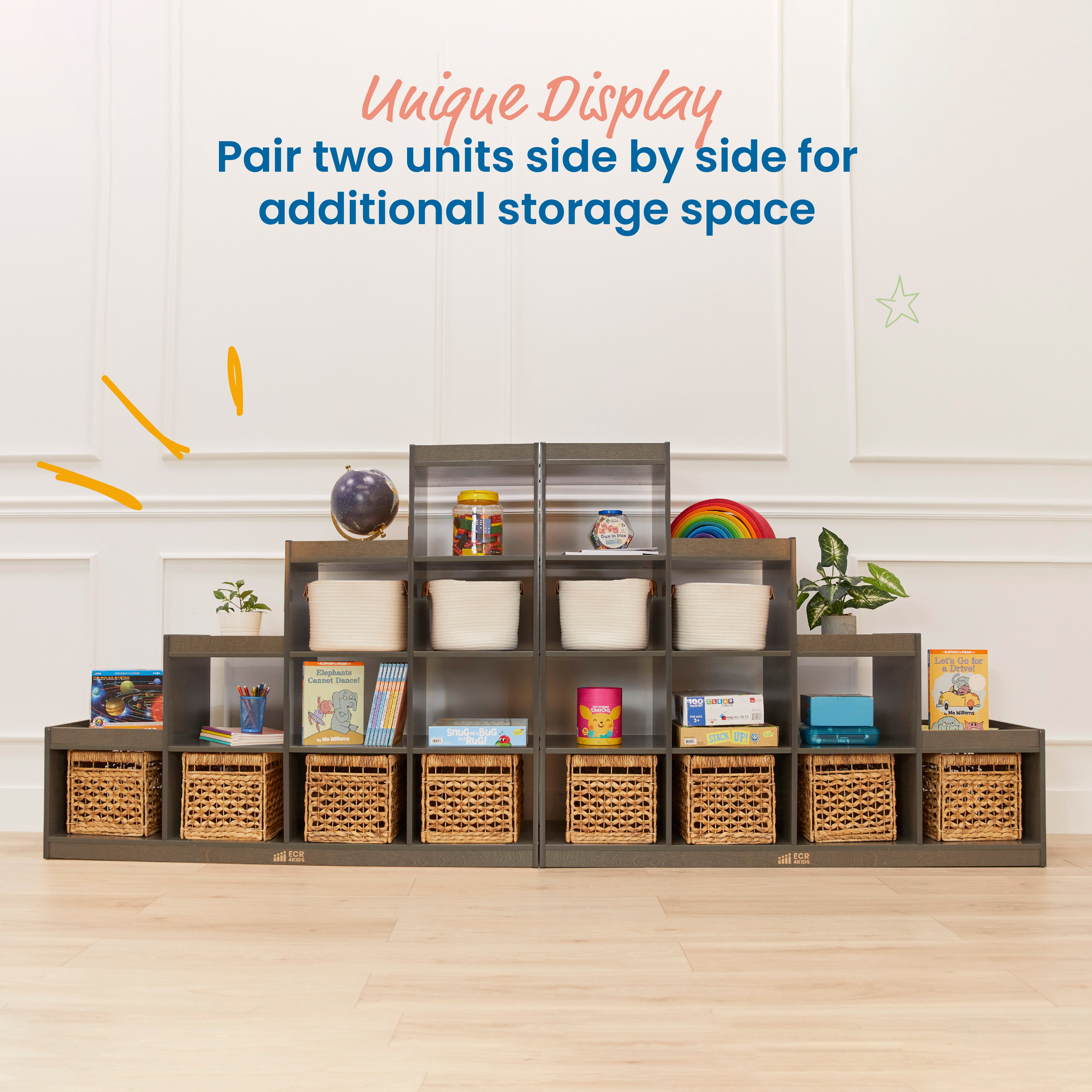 4-3-2-1 Cube Storage Cabinet