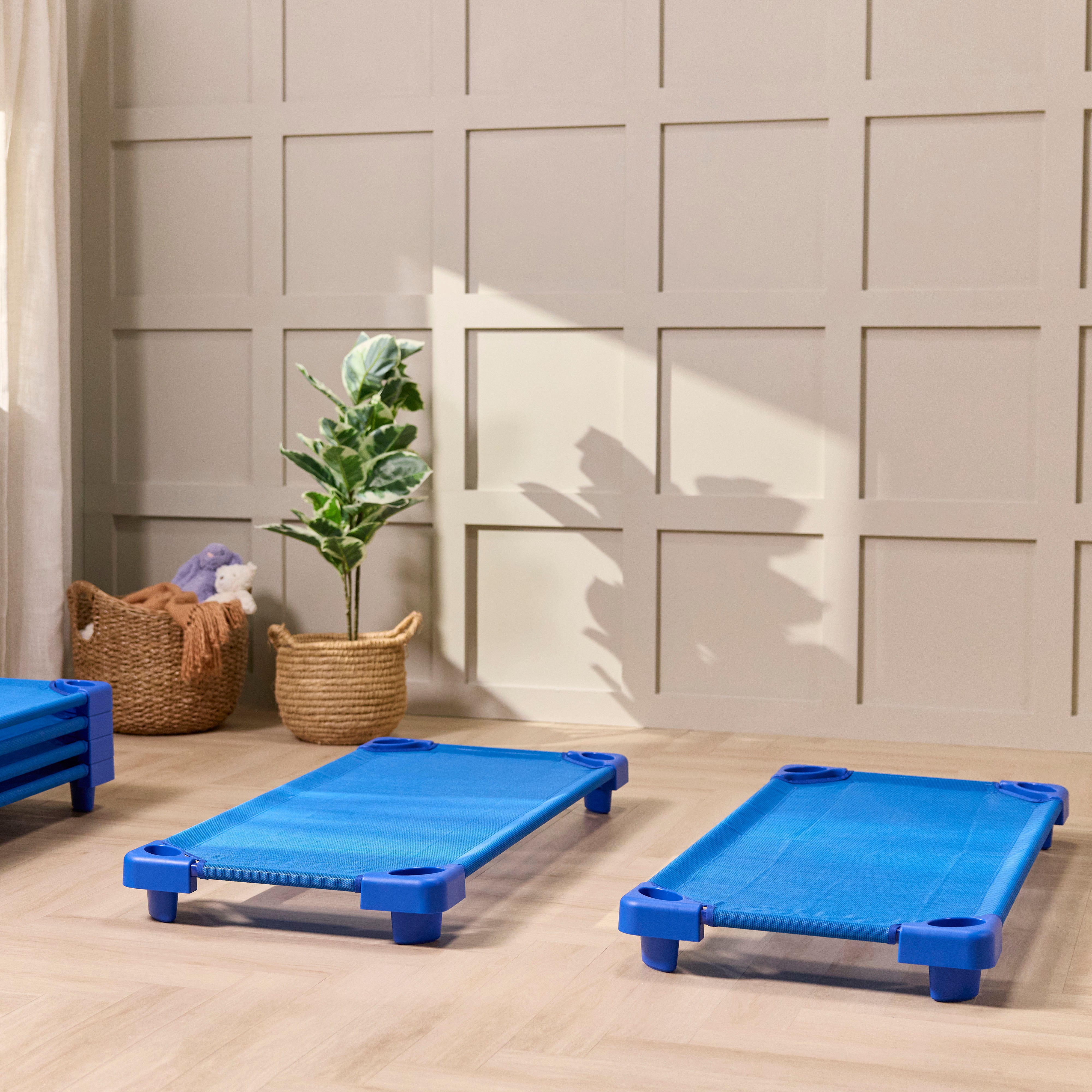 Sleepline Stackable Cots, Ready-to-Assemble, 6-Pack