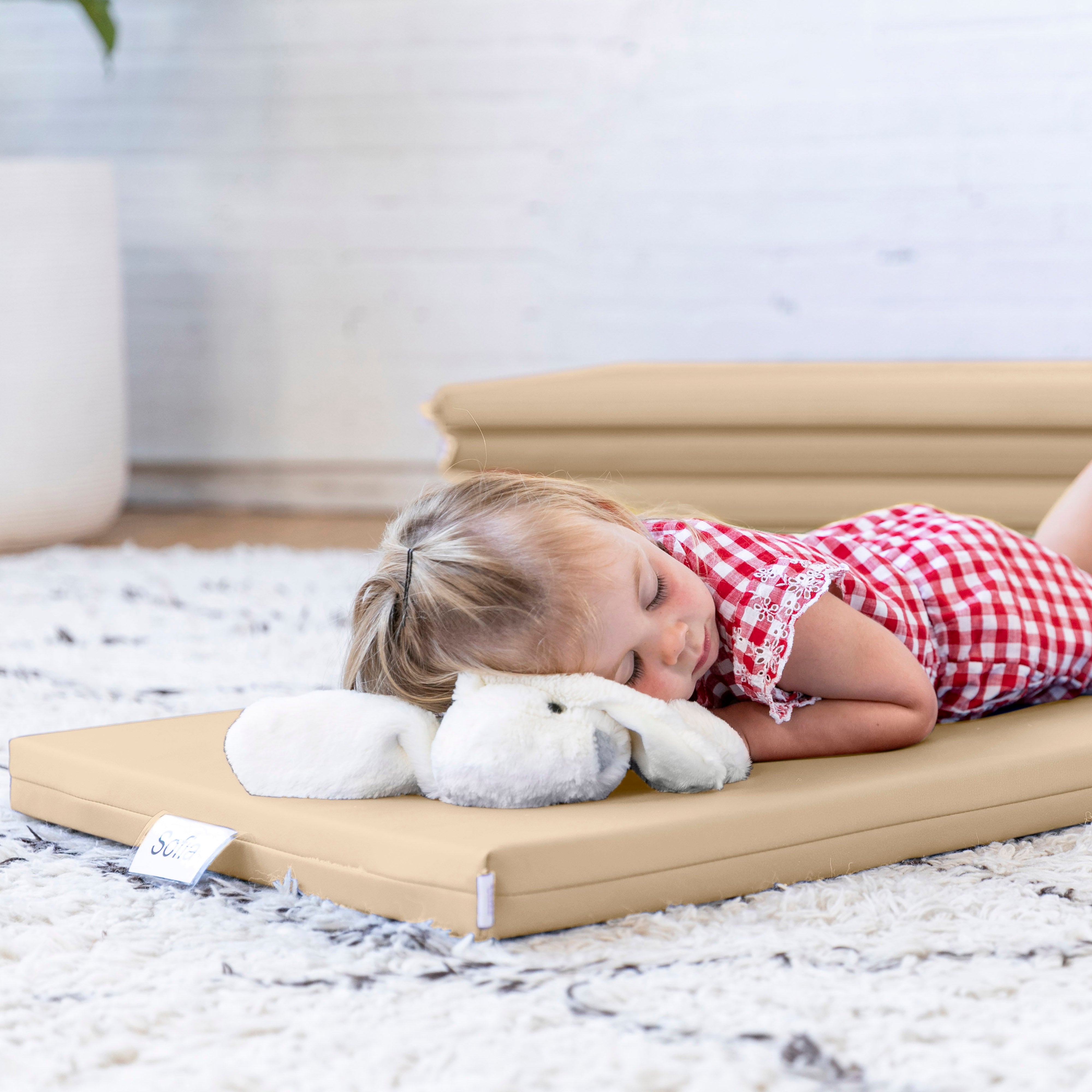 Rainbow Rest Mat with Name Tag, 5-Piece