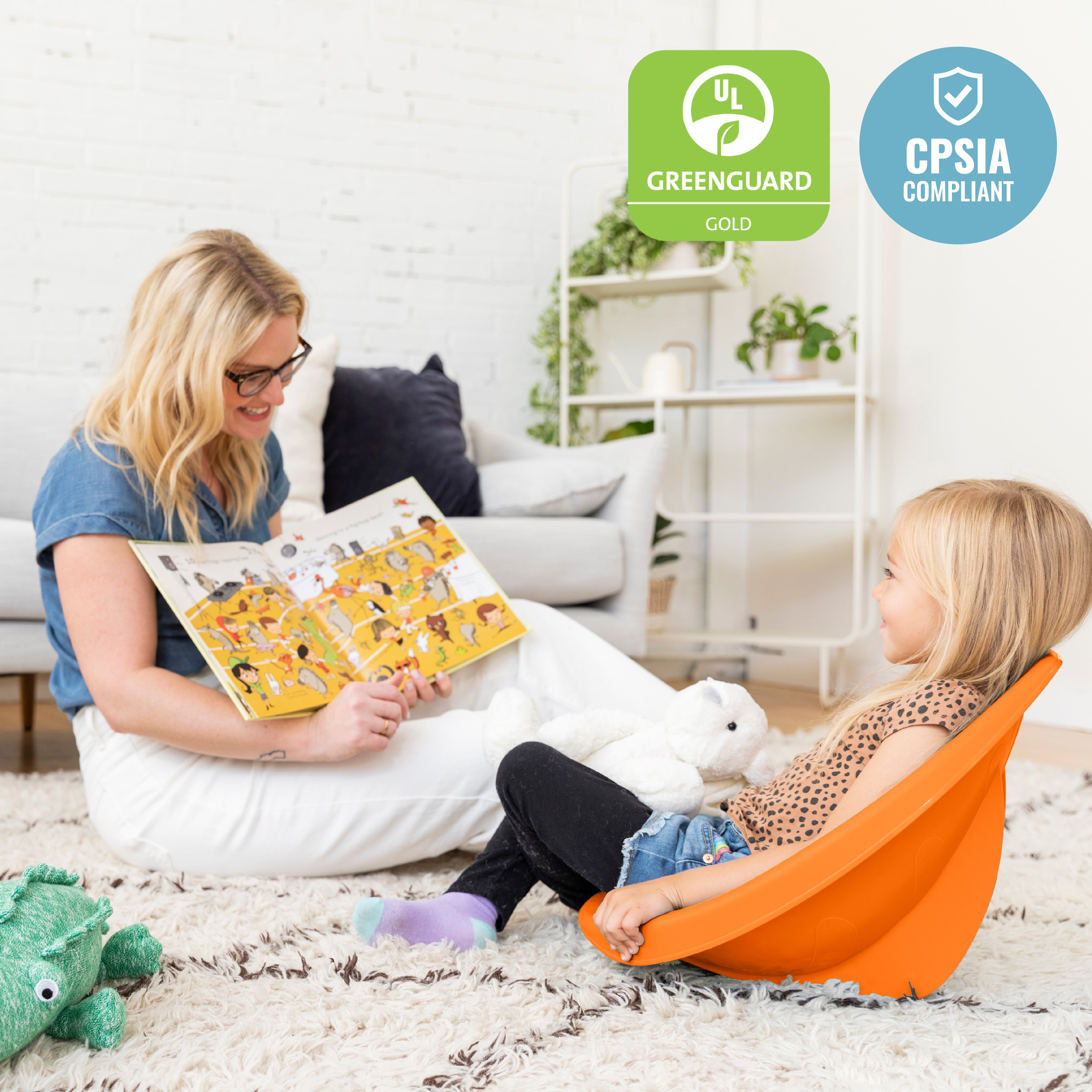 Leaf Floor Seat, 6-Piece