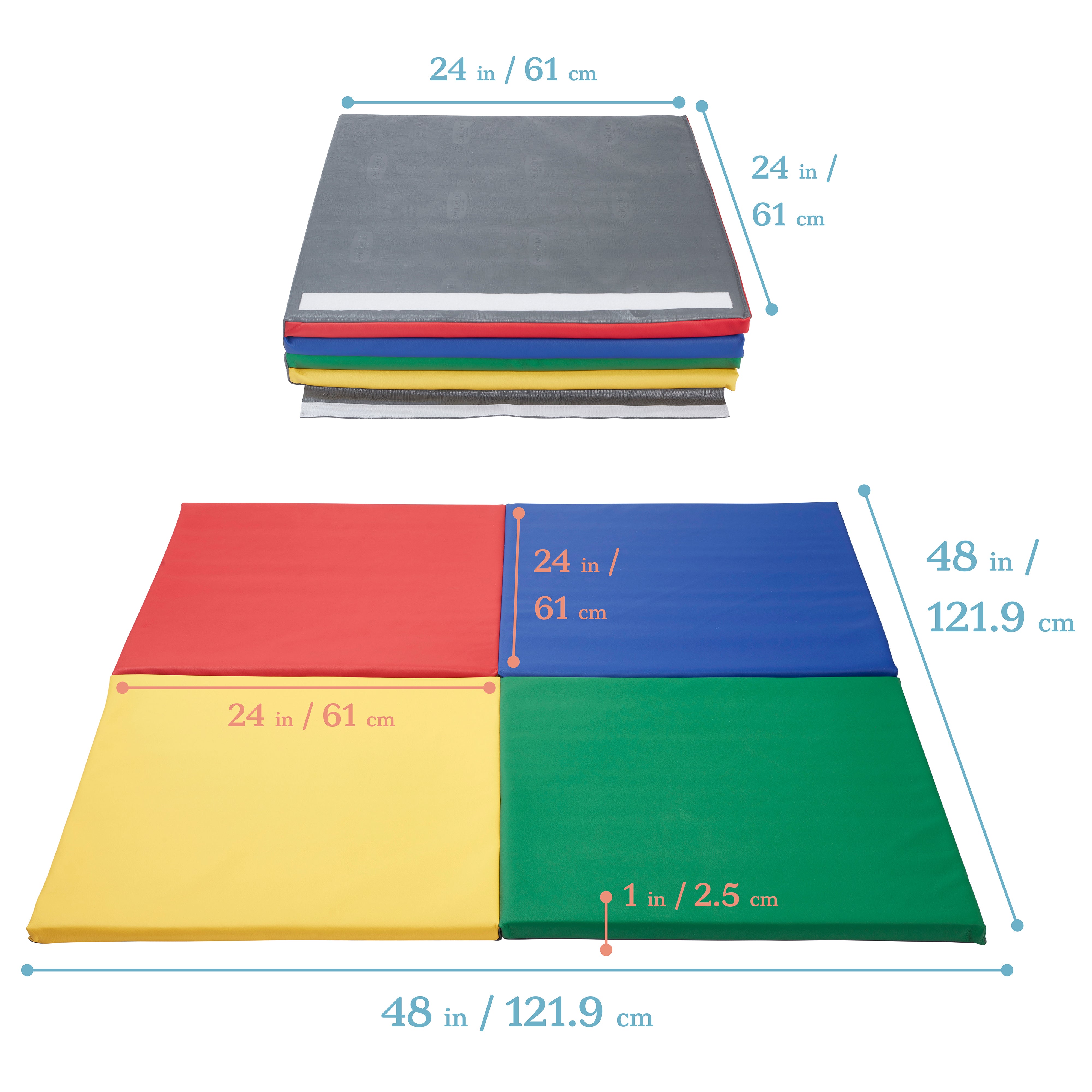 SoftZone Quad Fold-N-Go Activity Mat