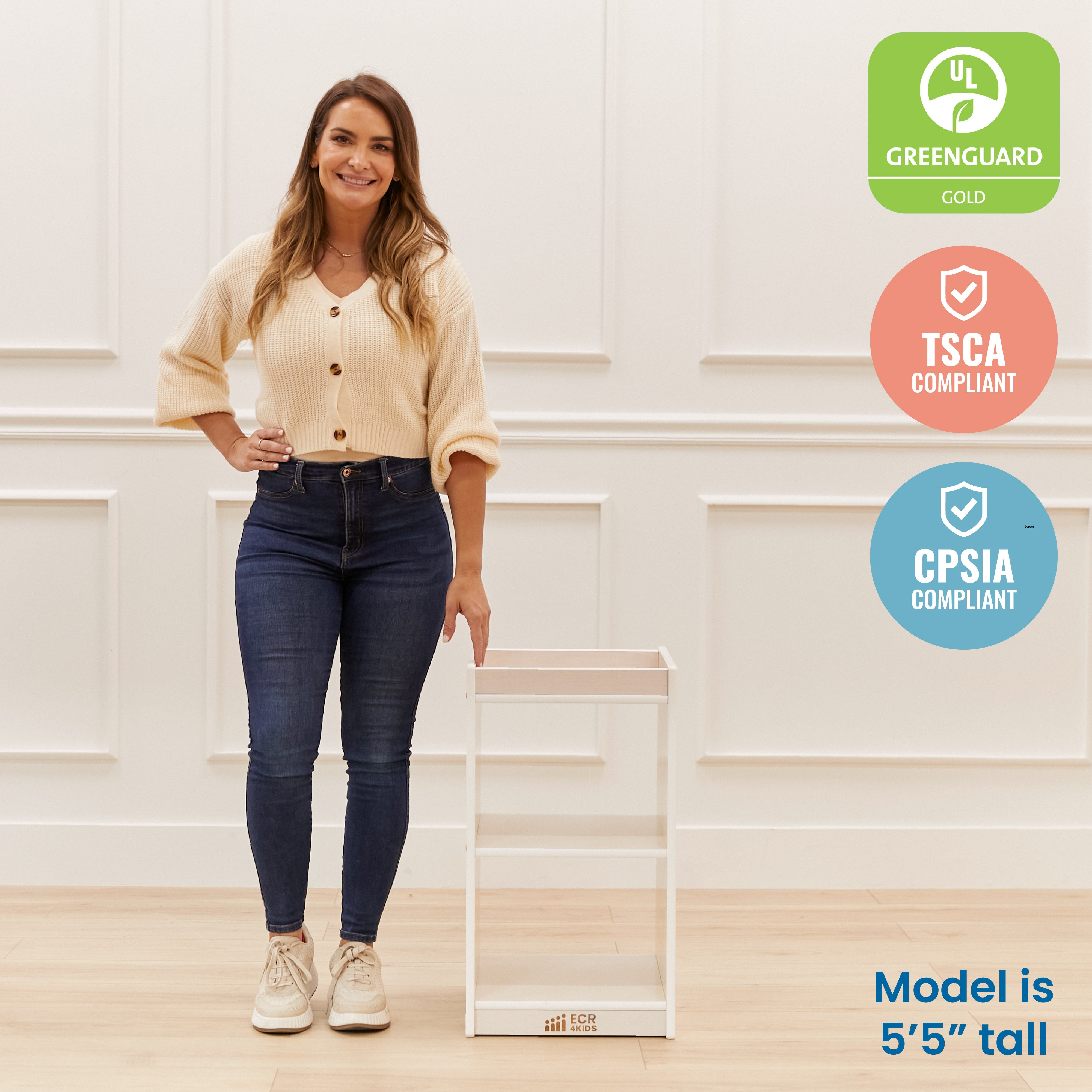 2-Cube Vertical Storage Cabinet