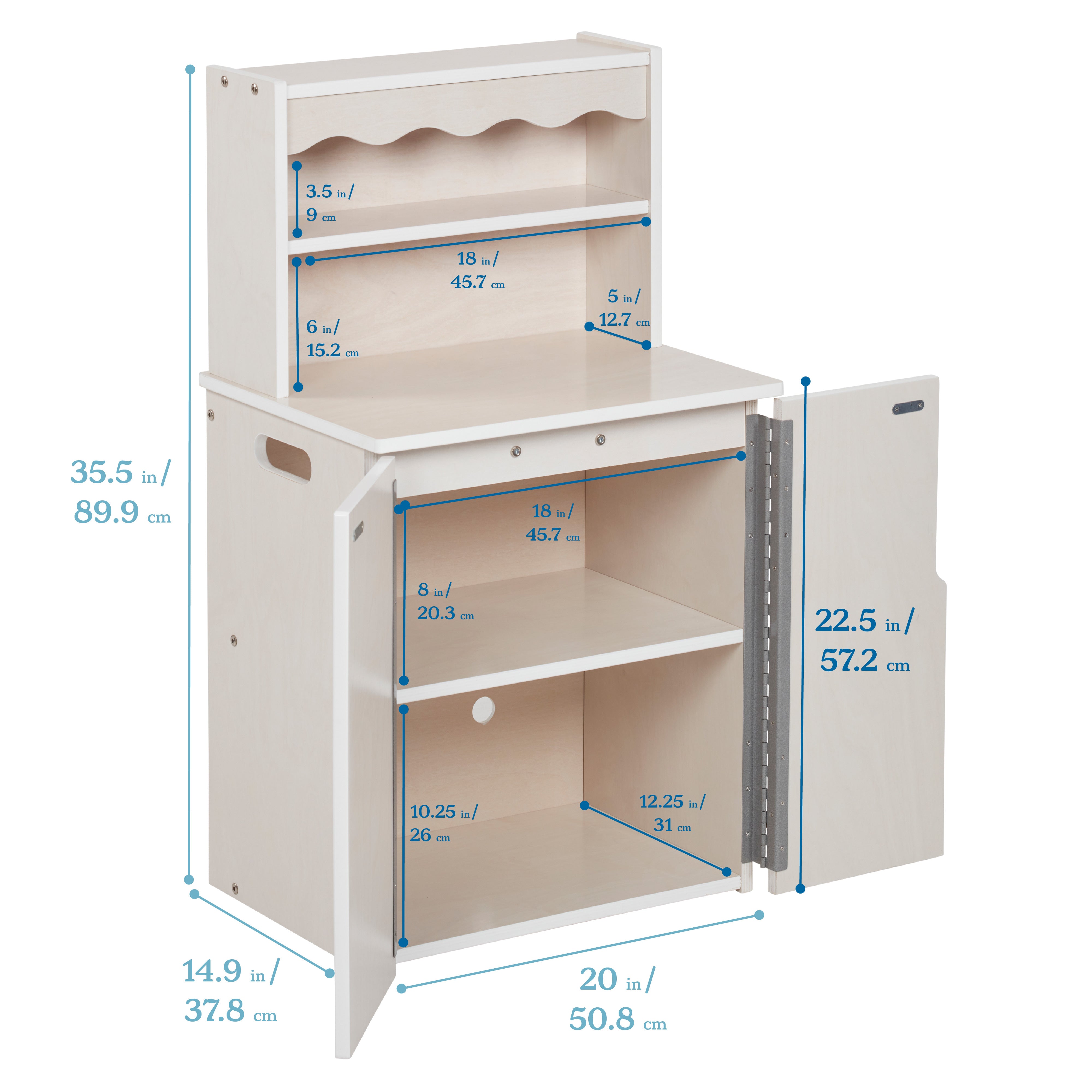 Play Kitchen Storage Cupboard