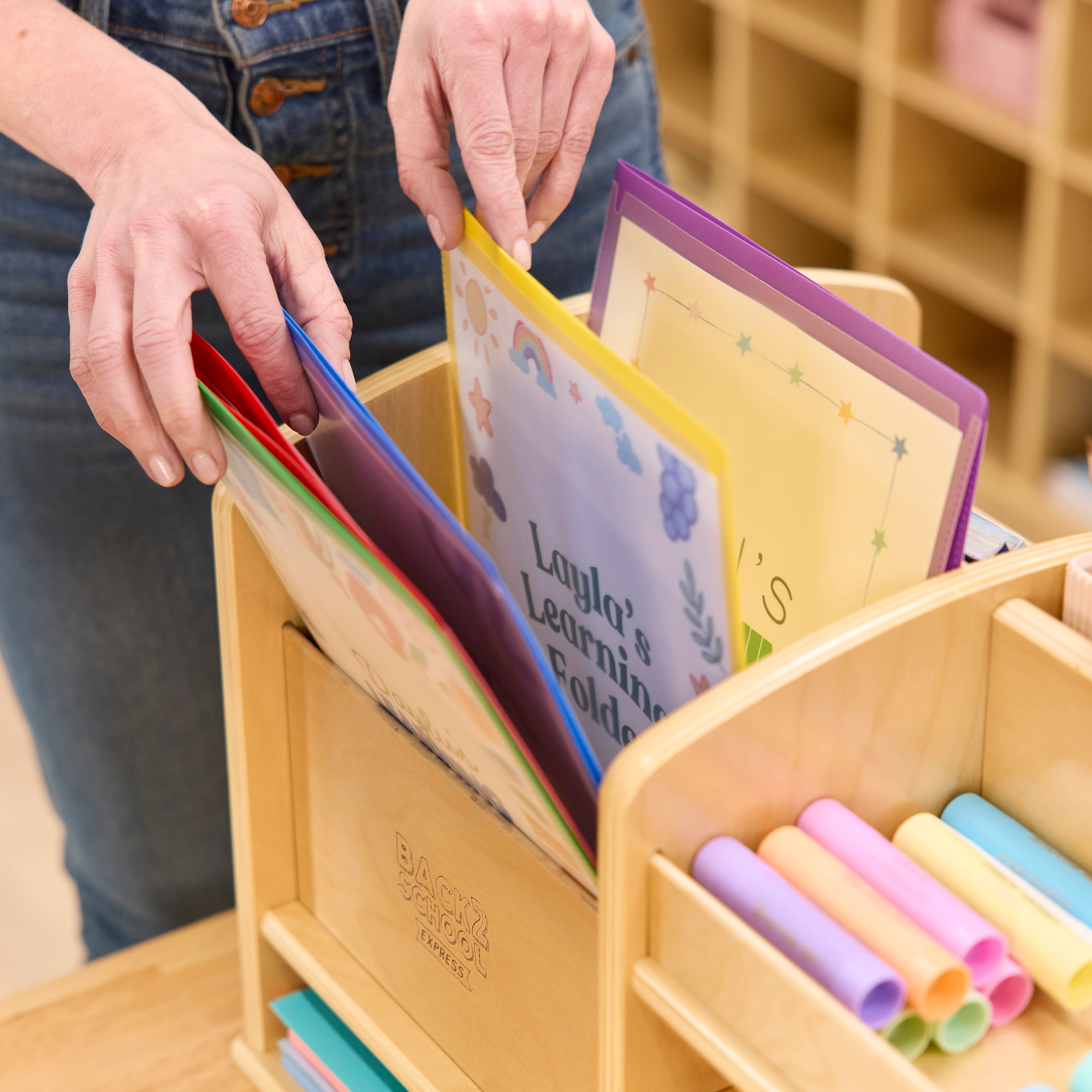 Stay Connect Classroom Folders, 36-Piece
