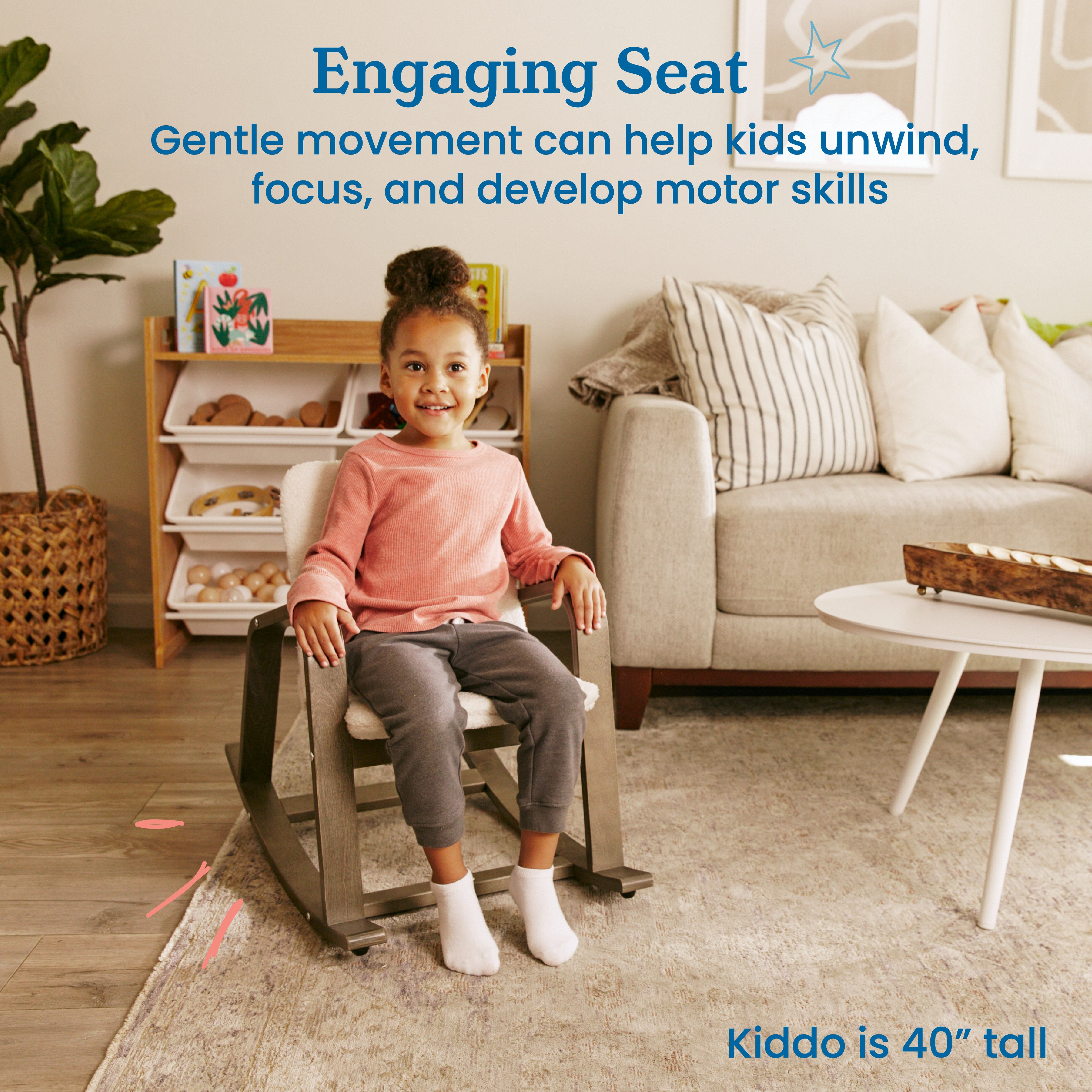 Bentwood Rocking Chair with Cushion