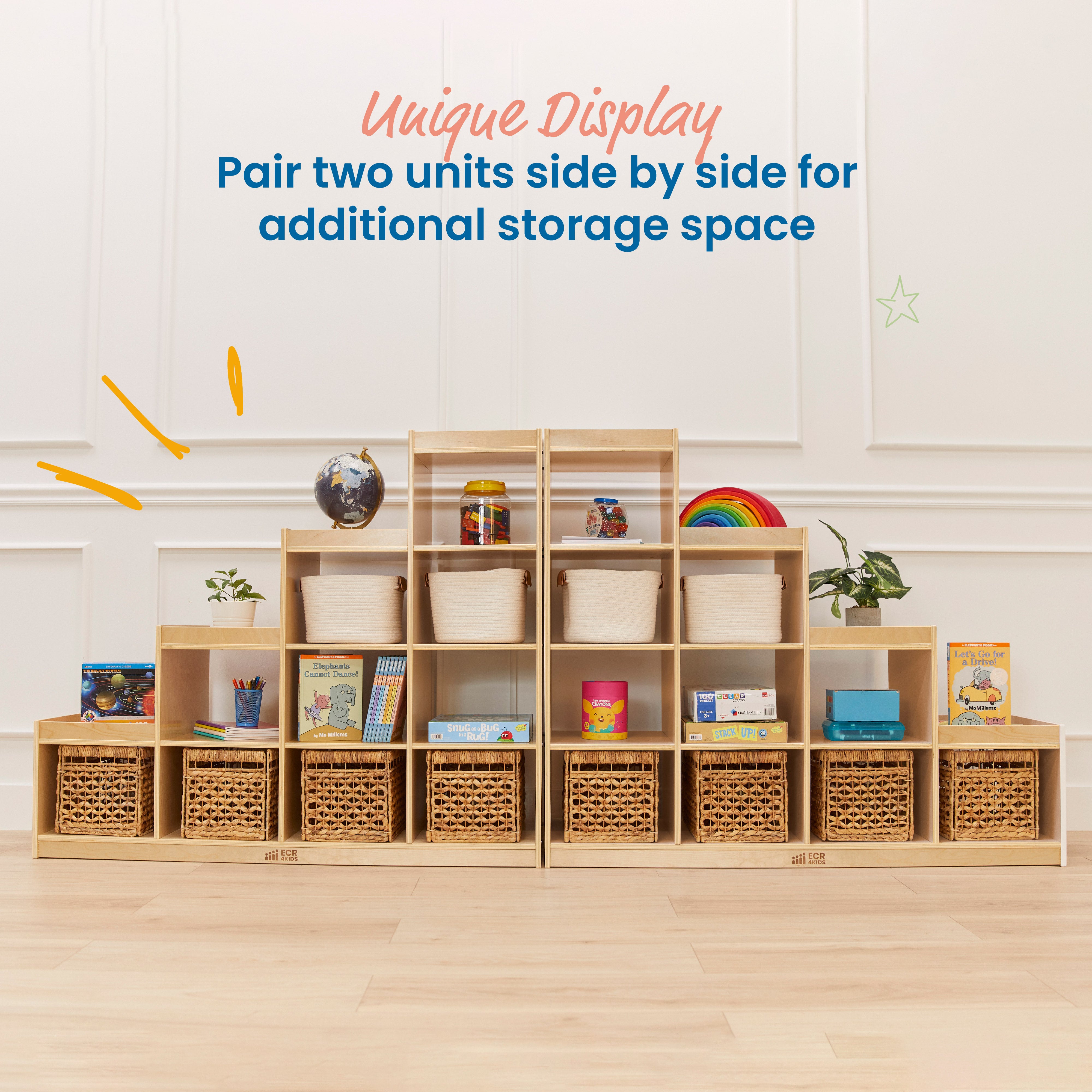 4-3-2-1 Cube Storage Cabinet