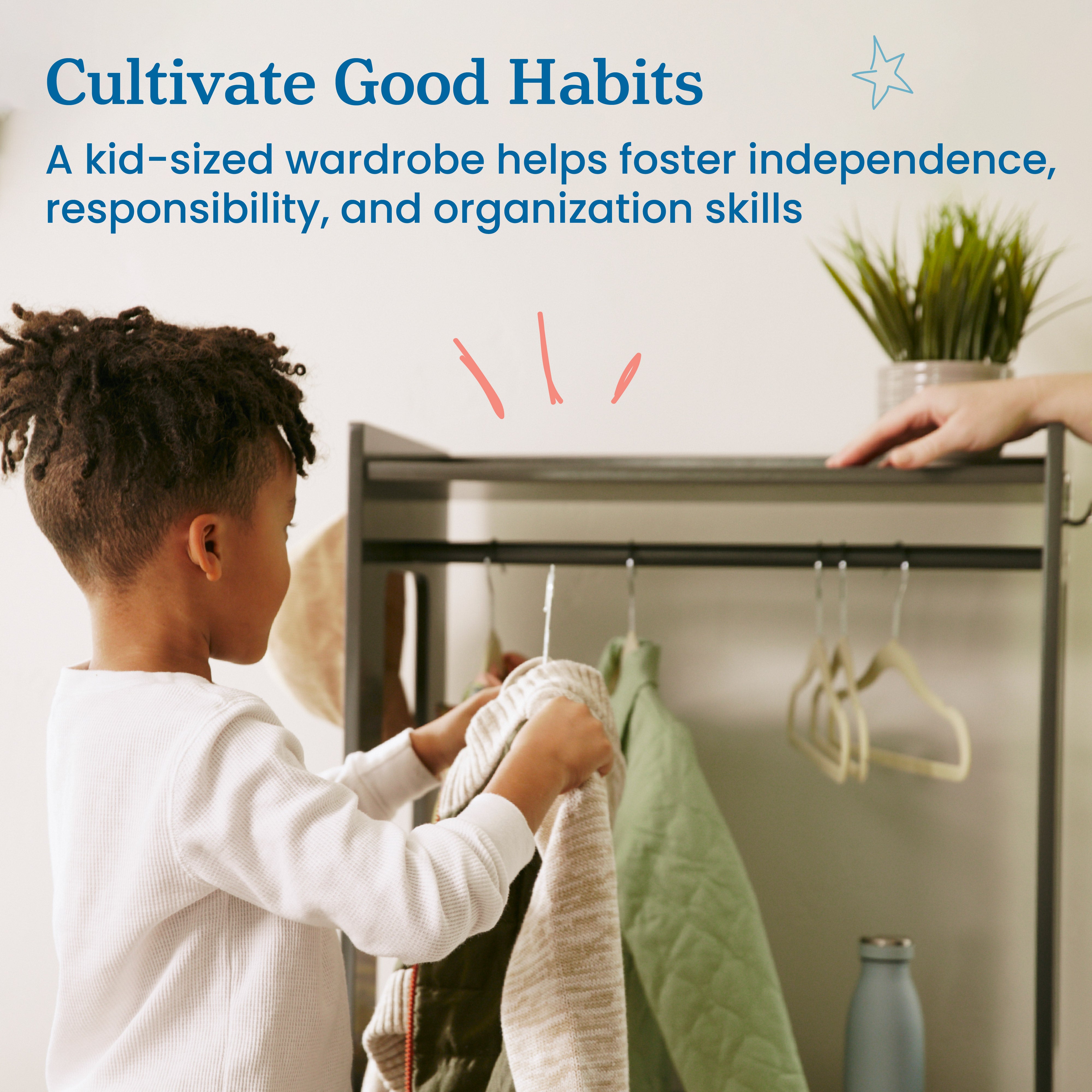 TrendiTot Clothing Rack