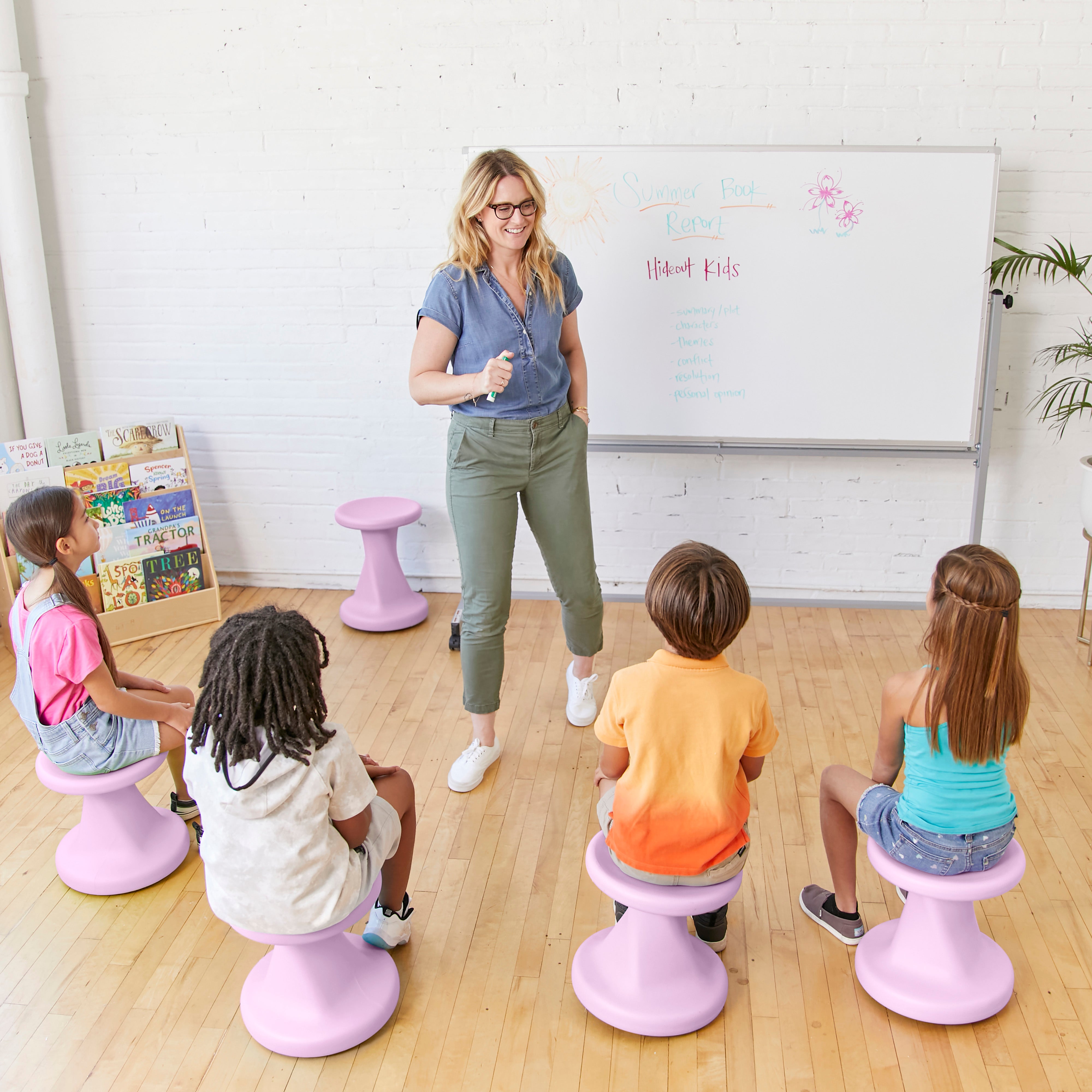 Twist Wobble Stool, 14in Seat Height, Active Seating