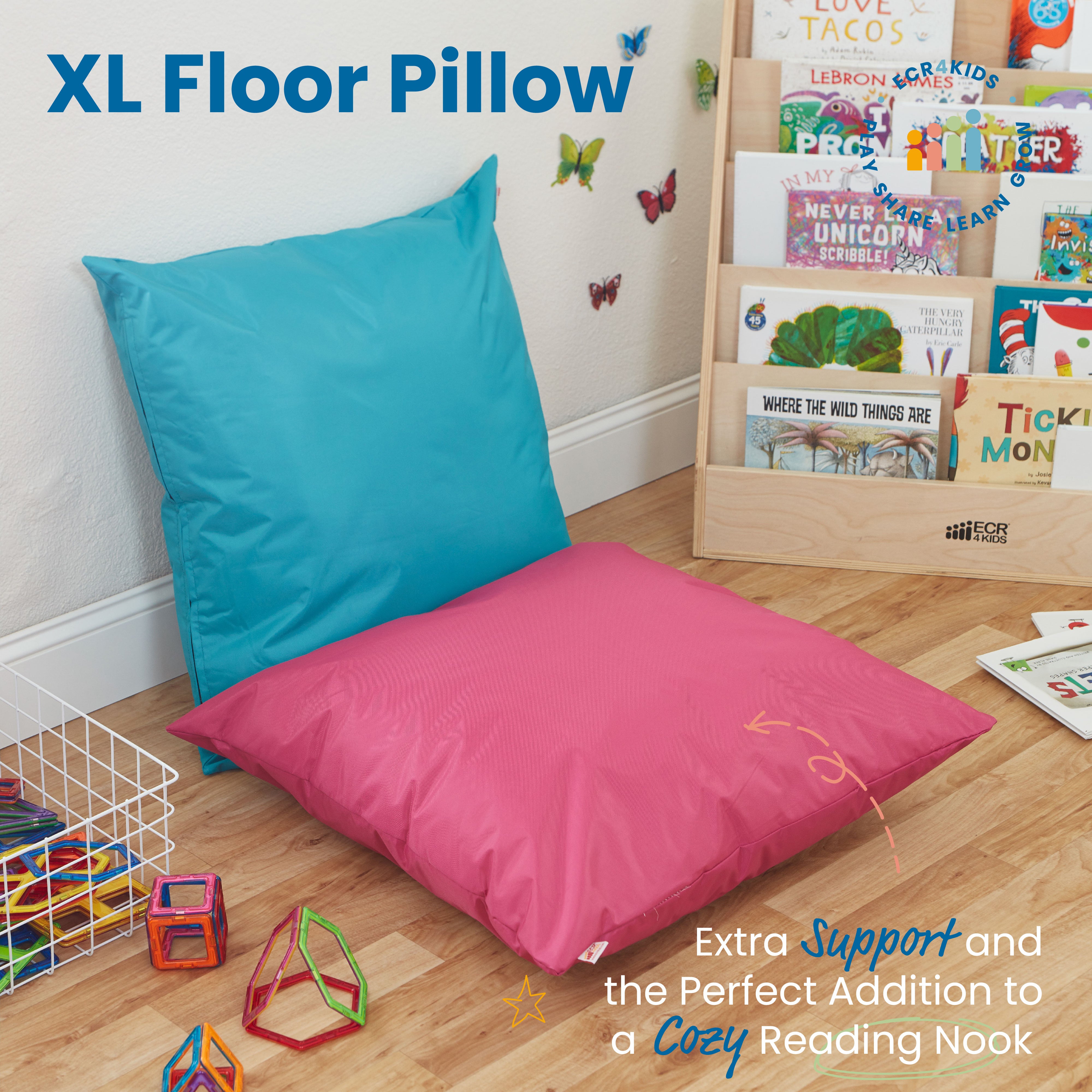 Jumbo Floor Pillow, 27in