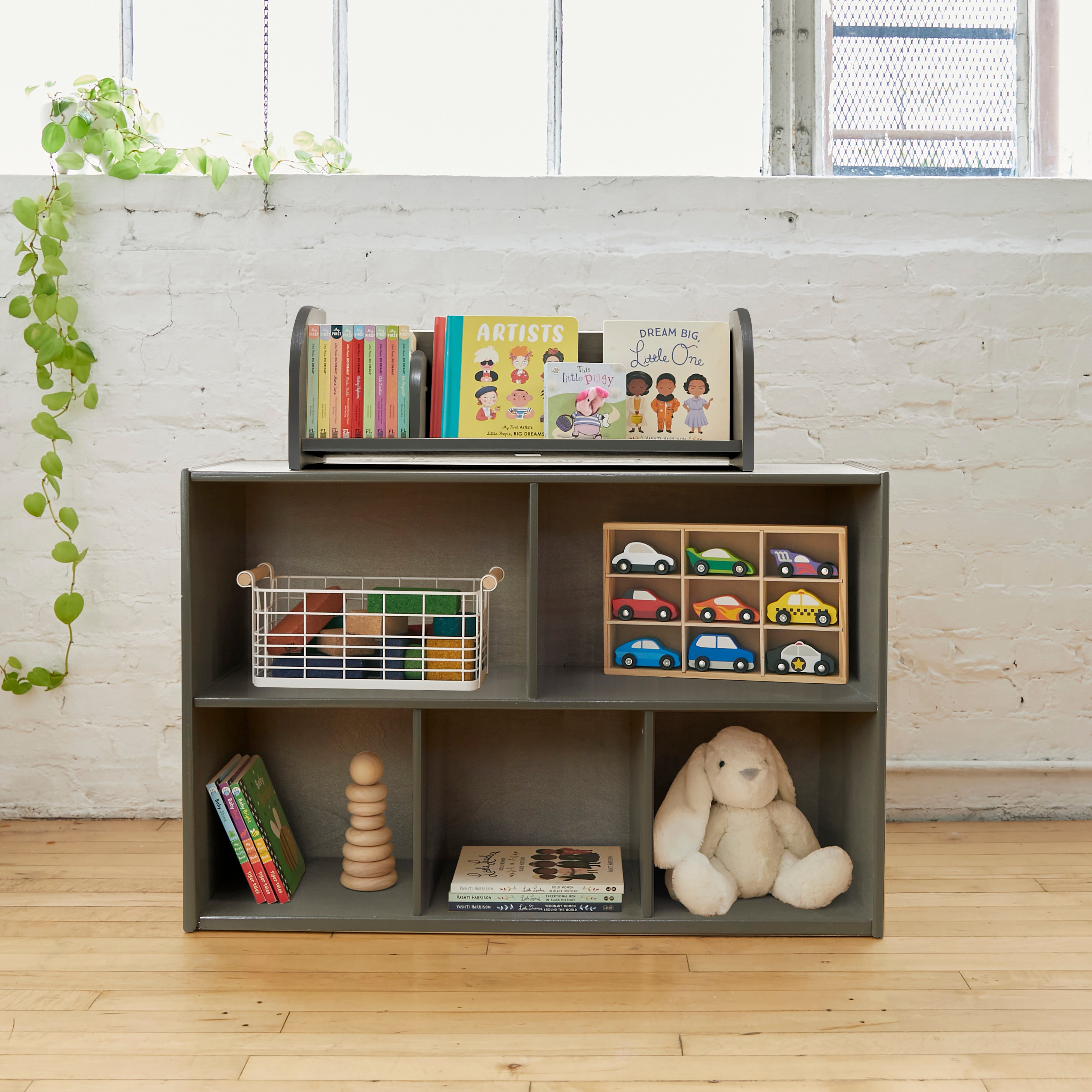 Streamline 5-Compartment Storage Cabinet, 24in