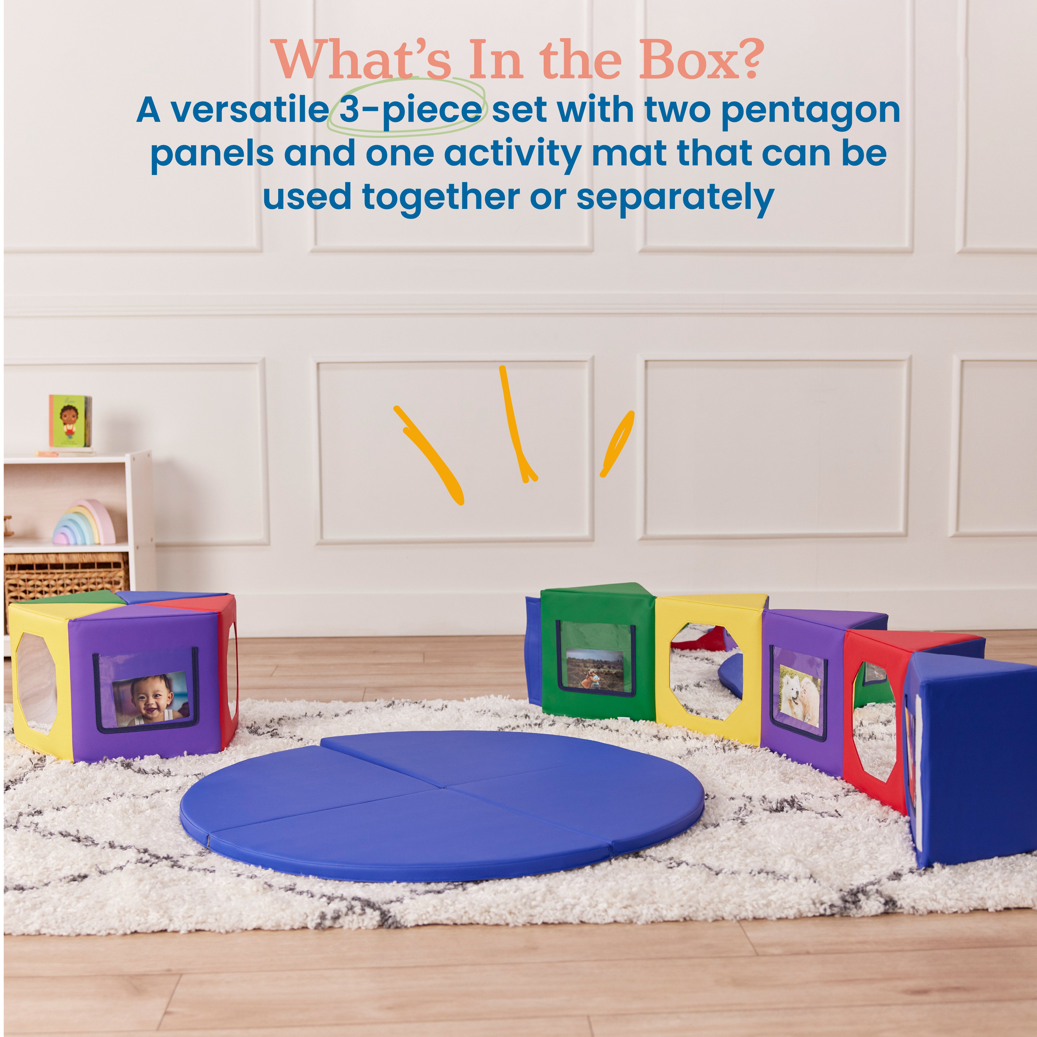 Wall of Mirrors, 3-Piece