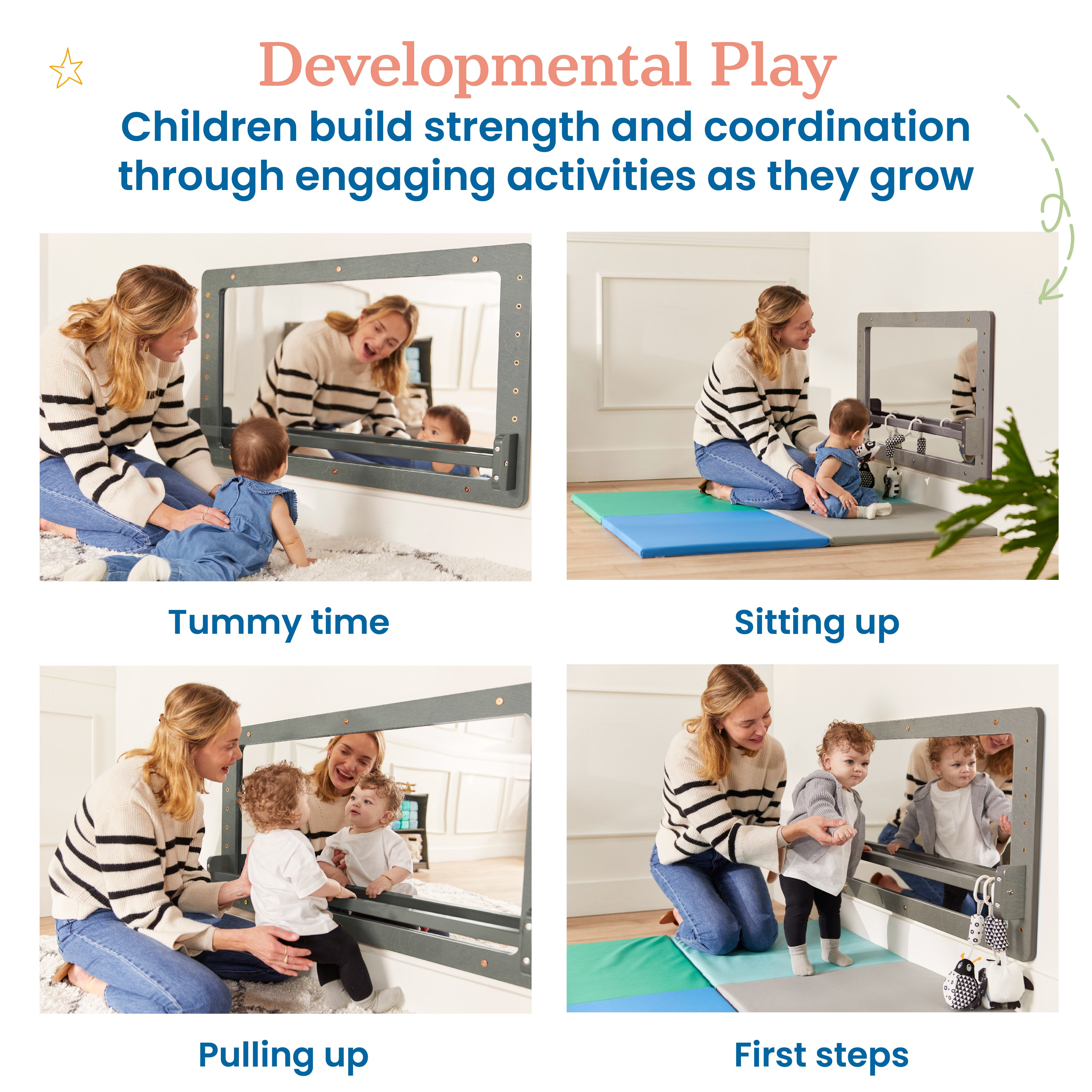 Wall-Mounted Coordination Mirror