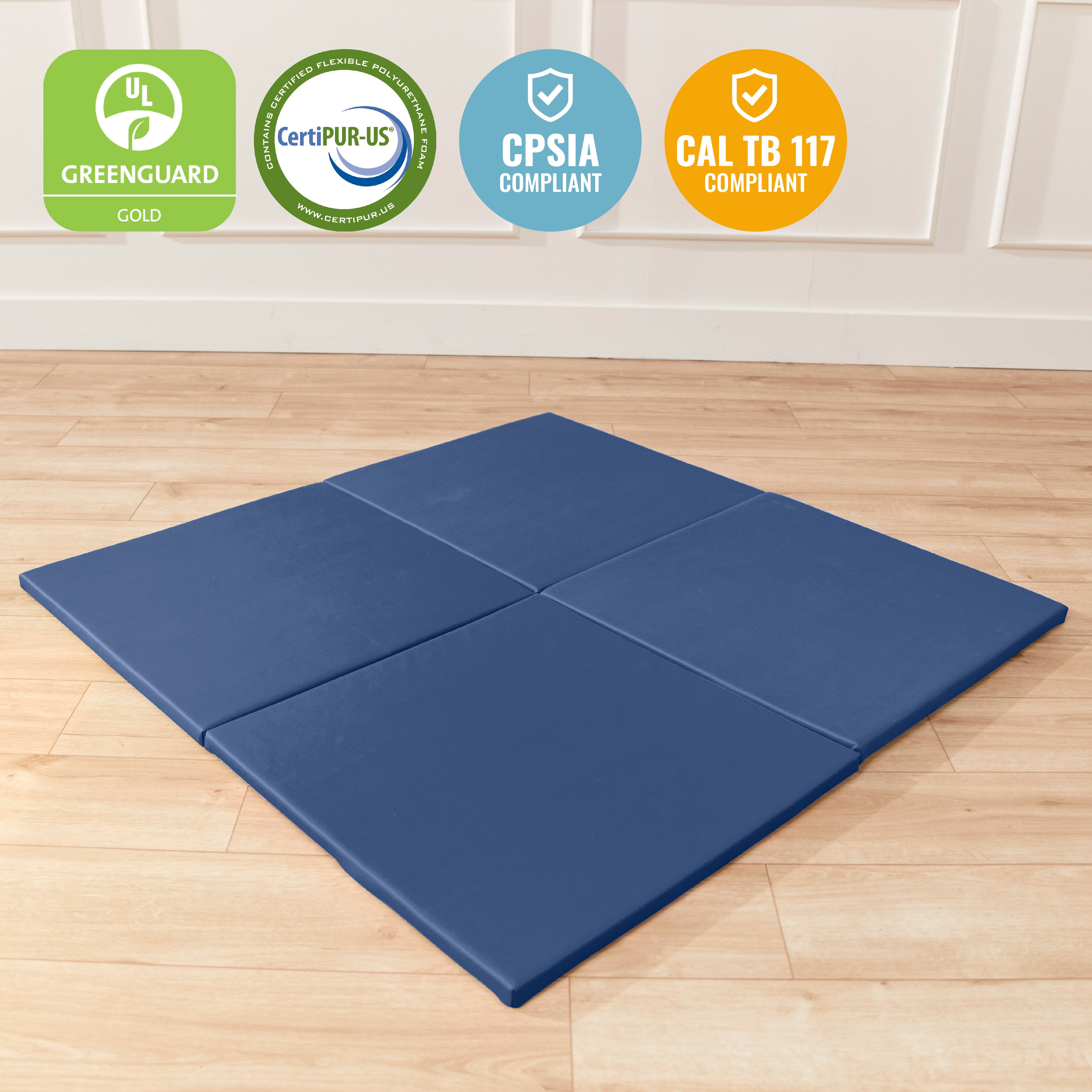 Play Patch Activity Mat Squares, 4-Pack