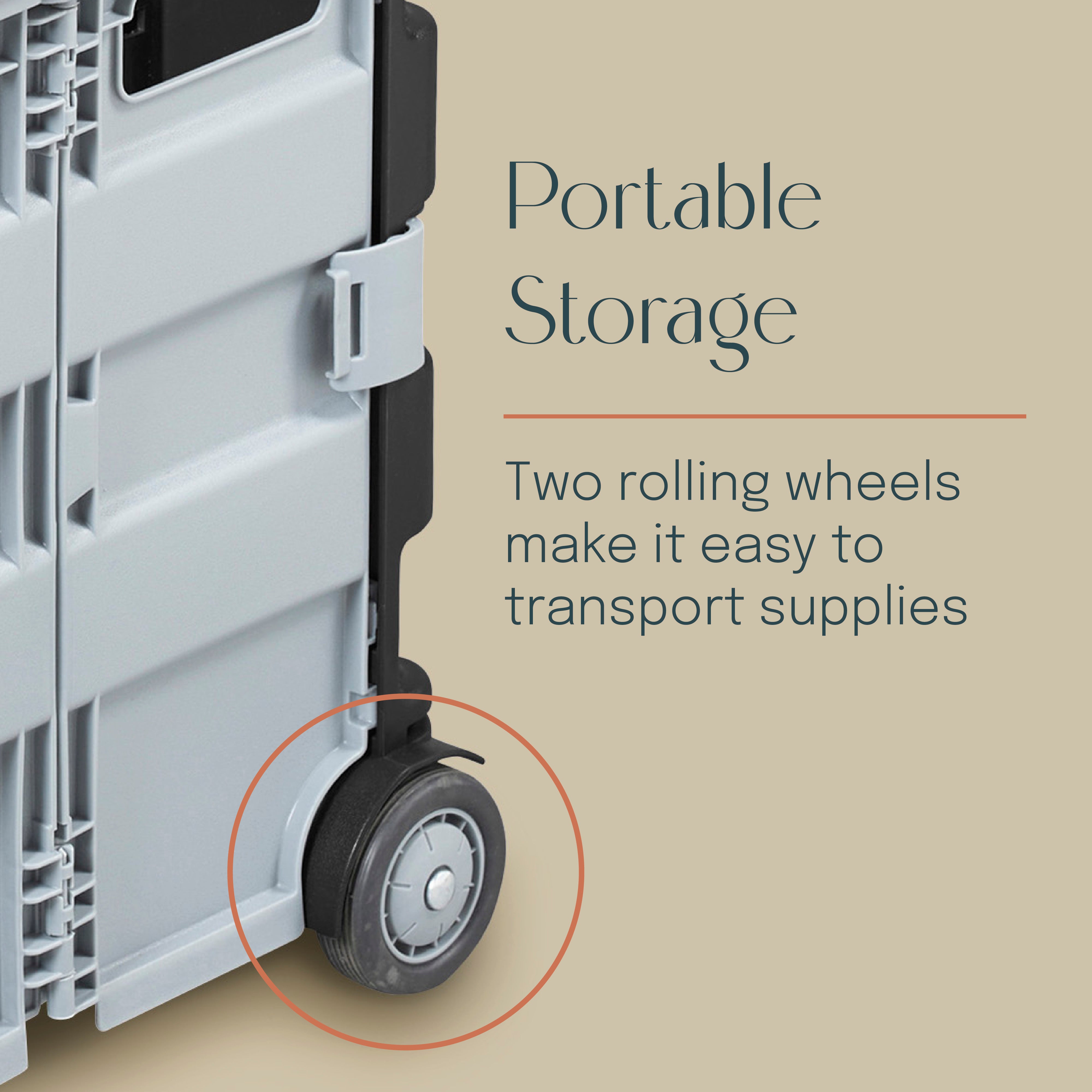 Collapsible Mobile Utility Cart