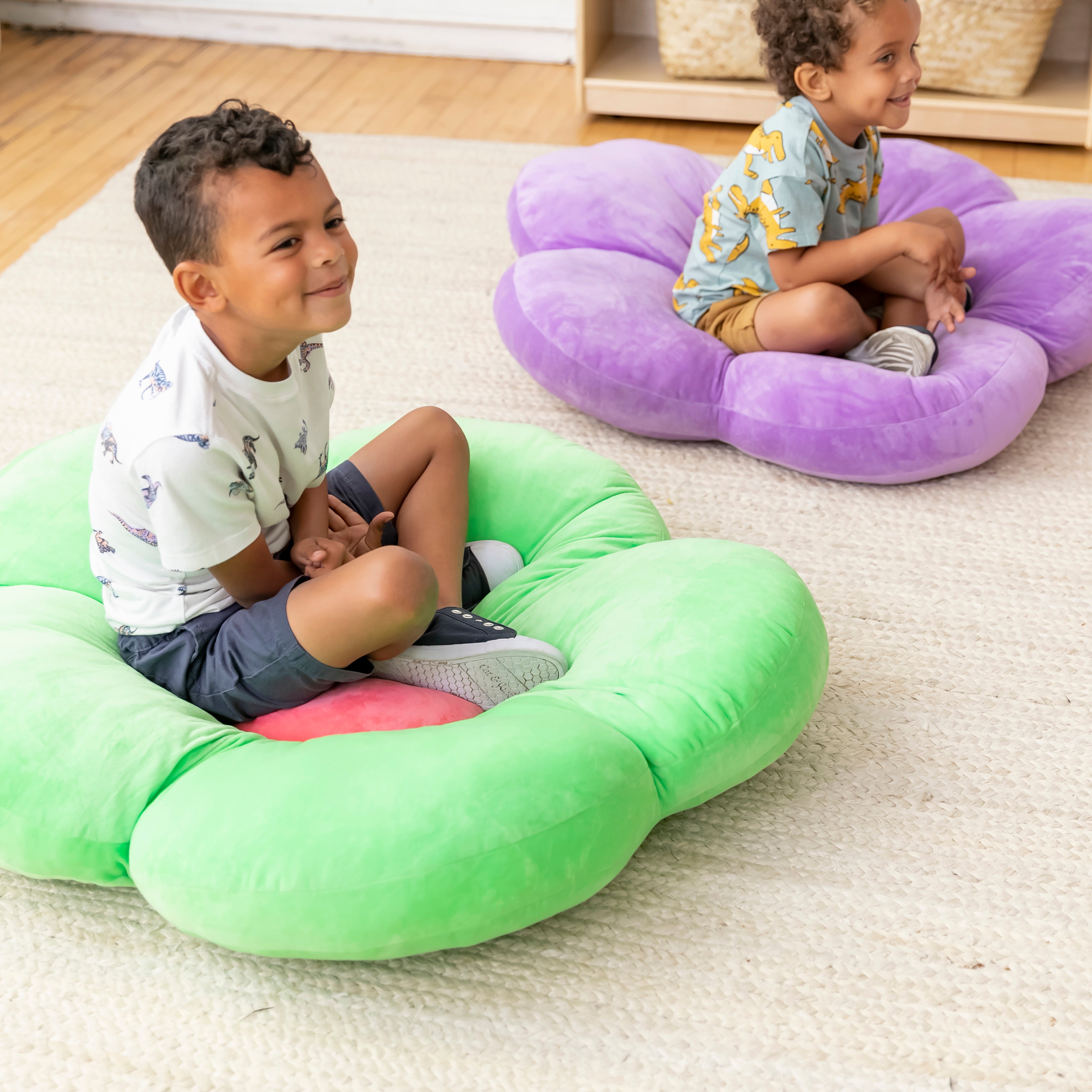 SoftZone Flower Floor Pillow