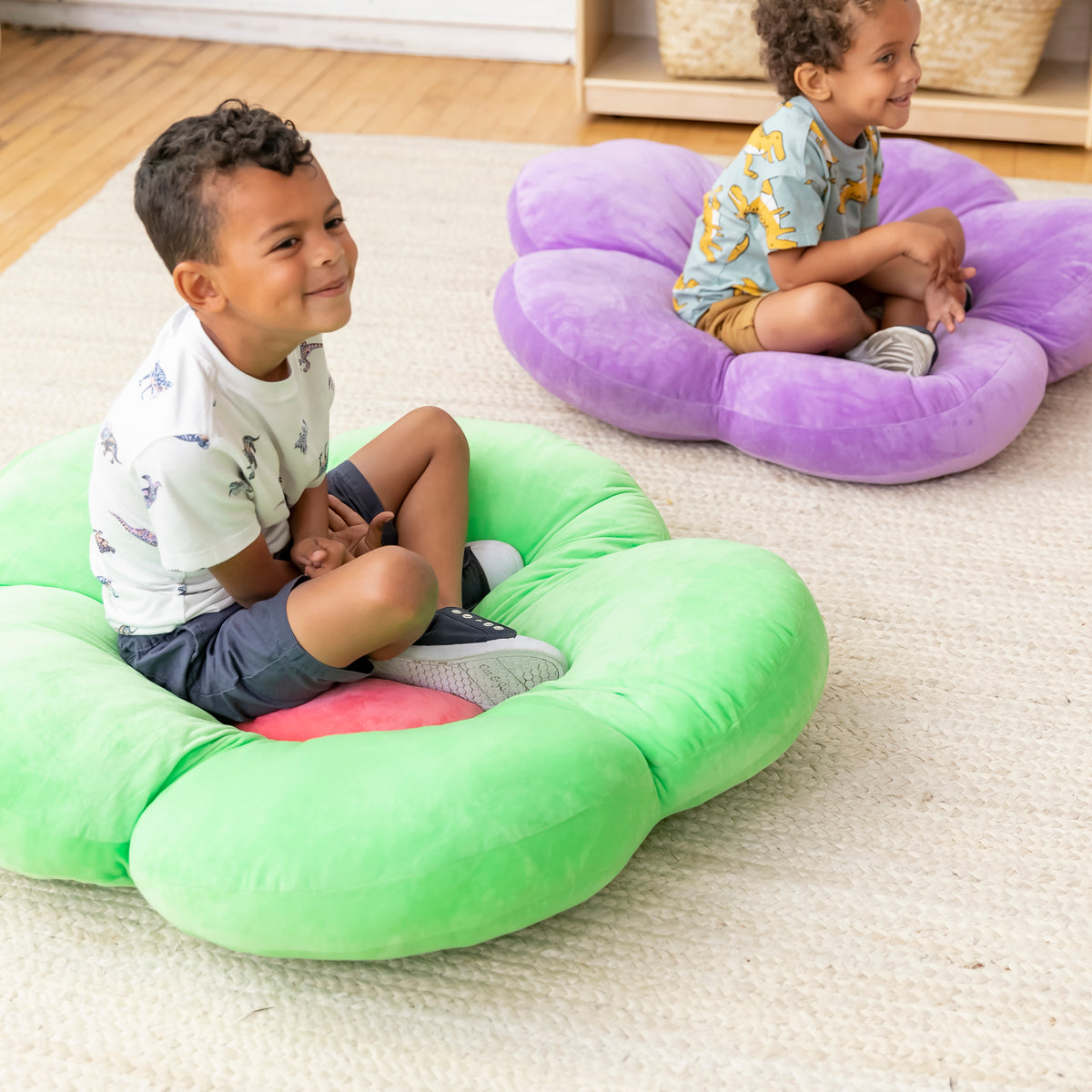 Flower Floor Pillow, 35in
