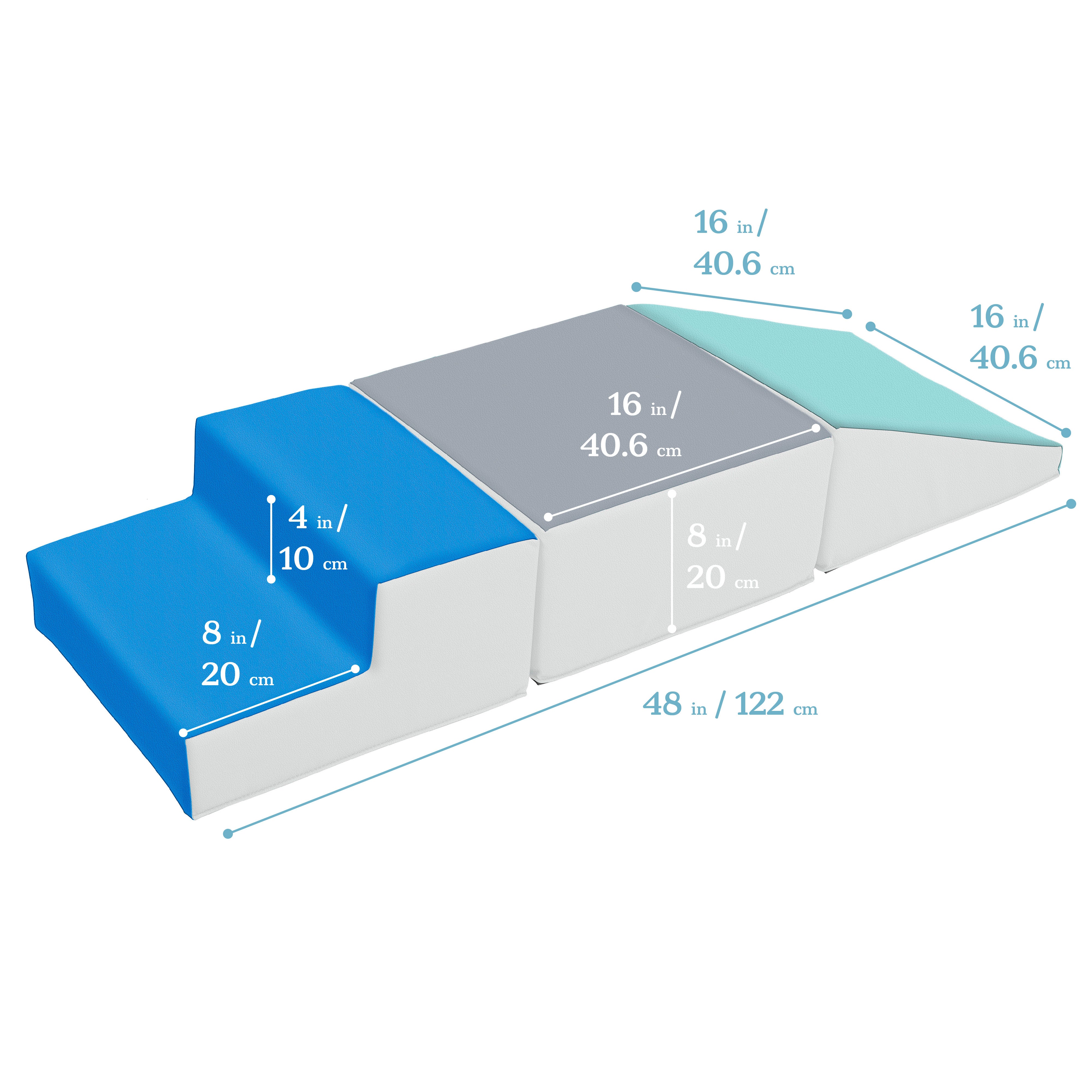 Junior Little Me Climb Crawl and Slide, 3-Piece