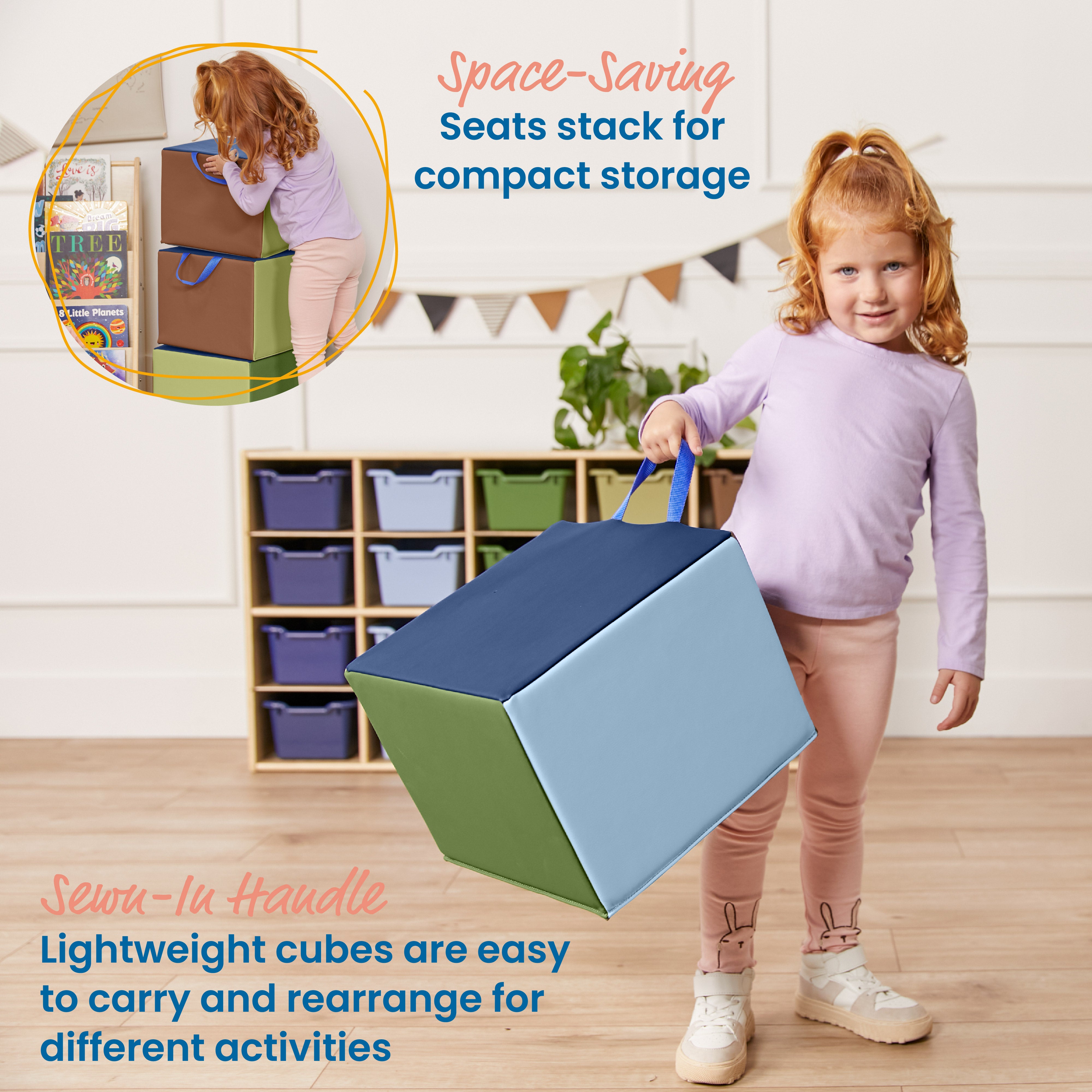 SoftZone Children's Cozy Cubes, 4-Piece
