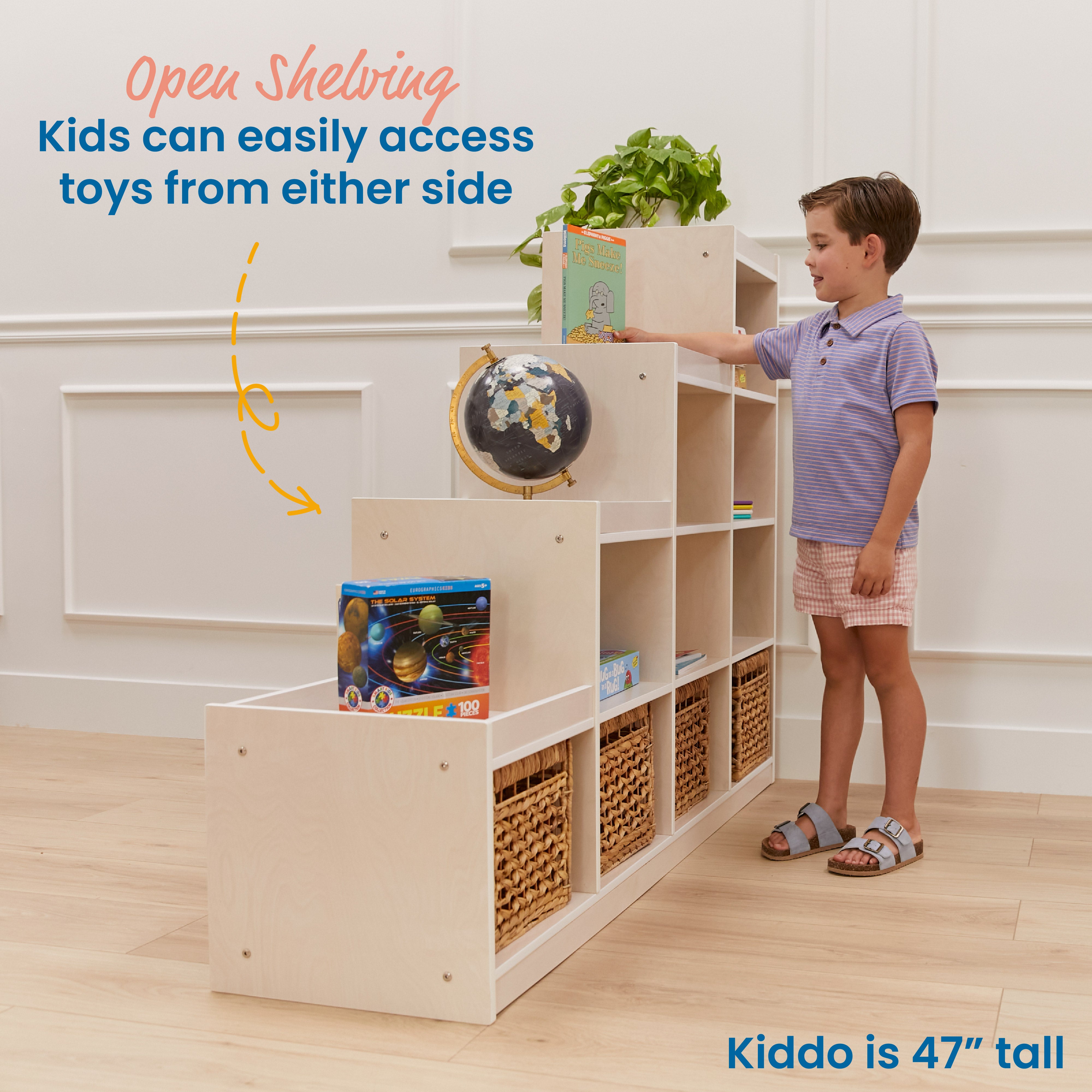 4-3-2-1 Cube Storage Cabinet