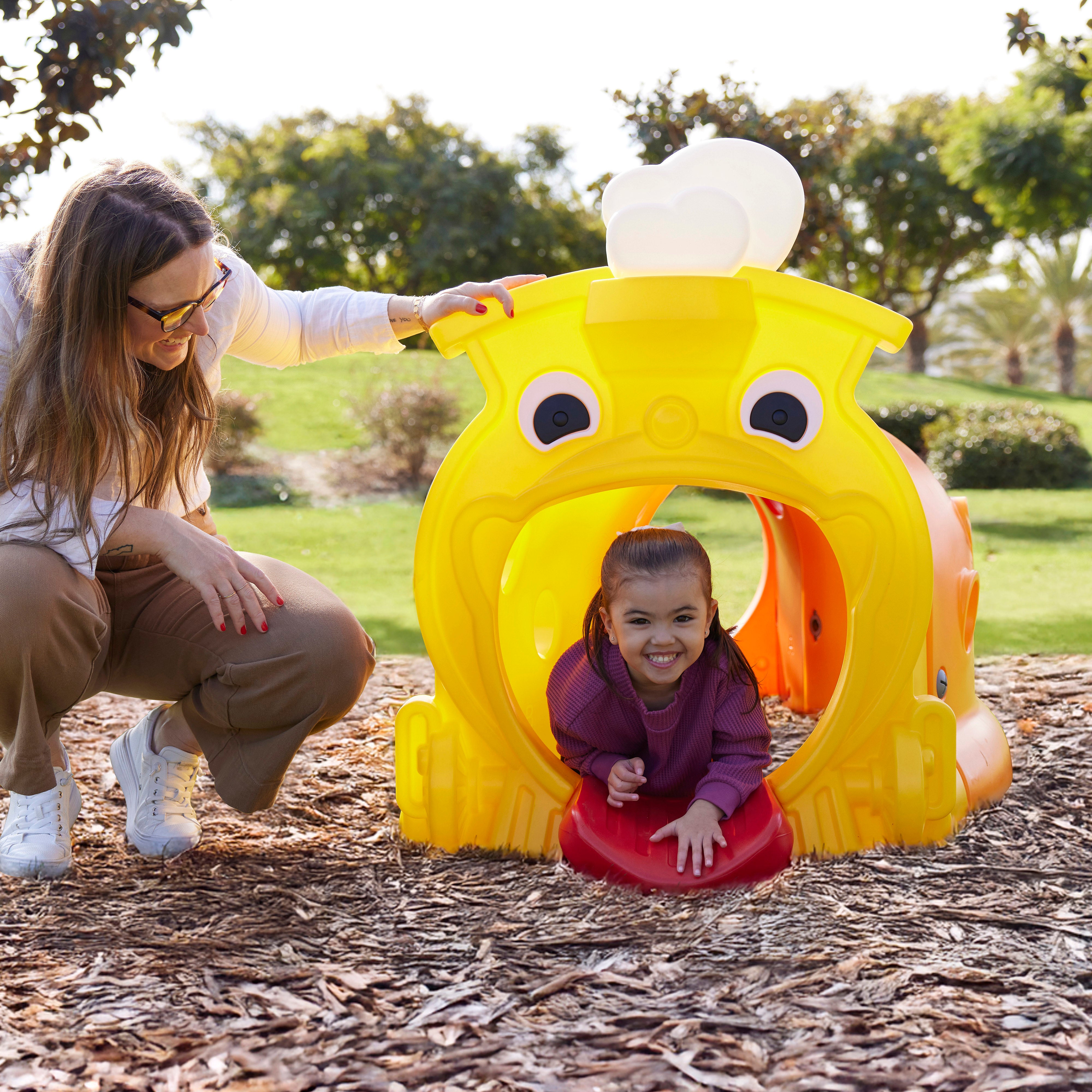 Toby Climb-N-Crawl Train Tunnel Play Structure